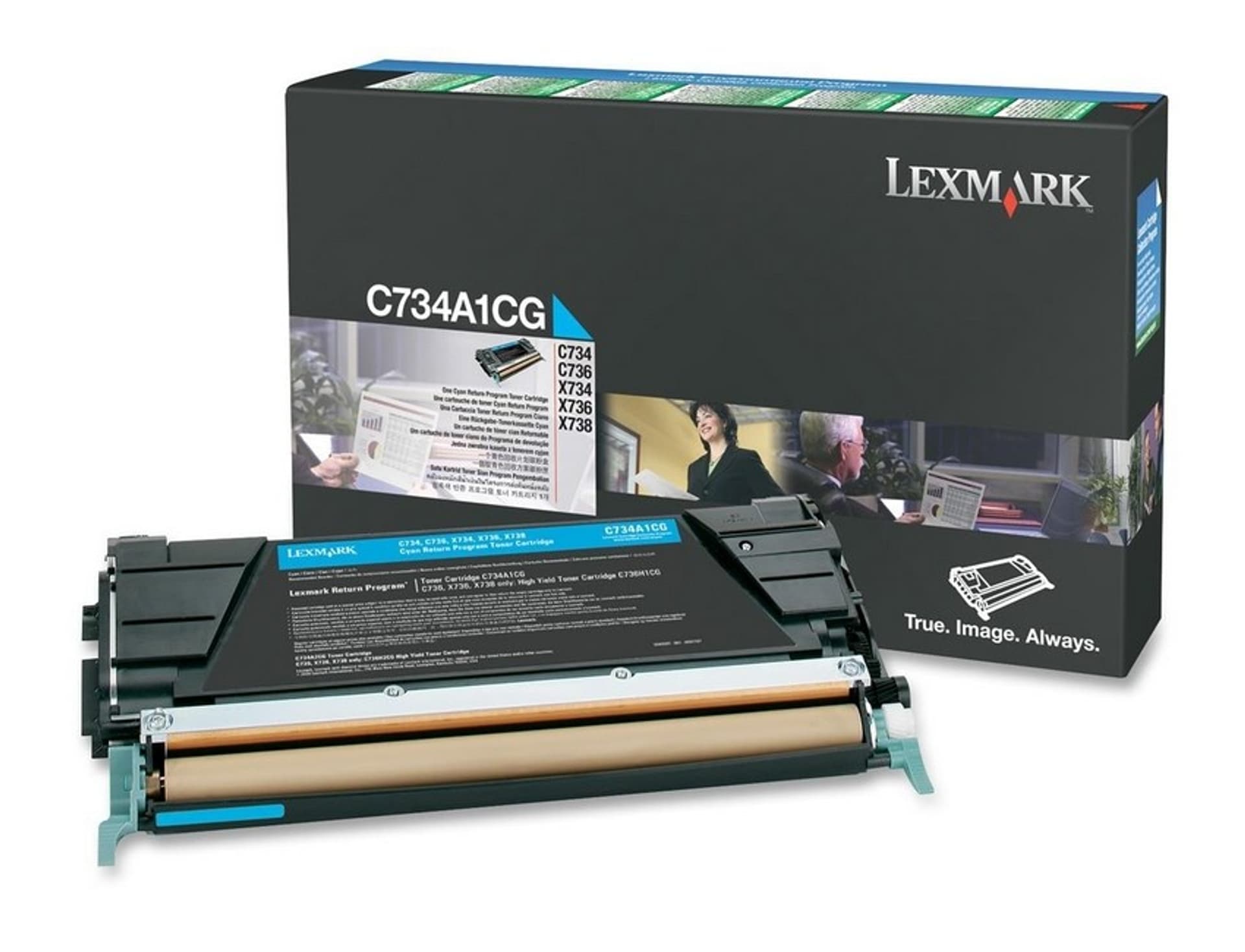 

Lexmark Toner C734A1CG Cyan