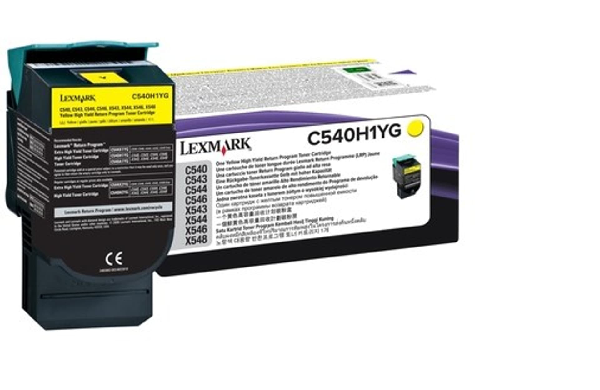 

Lexmark Toner C540H1YG Yellow