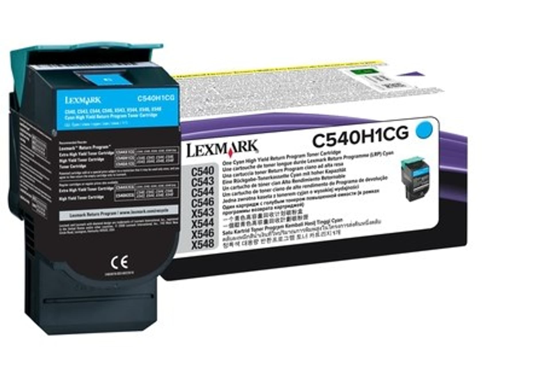 

Lexmark Toner C540H1CG Cyan