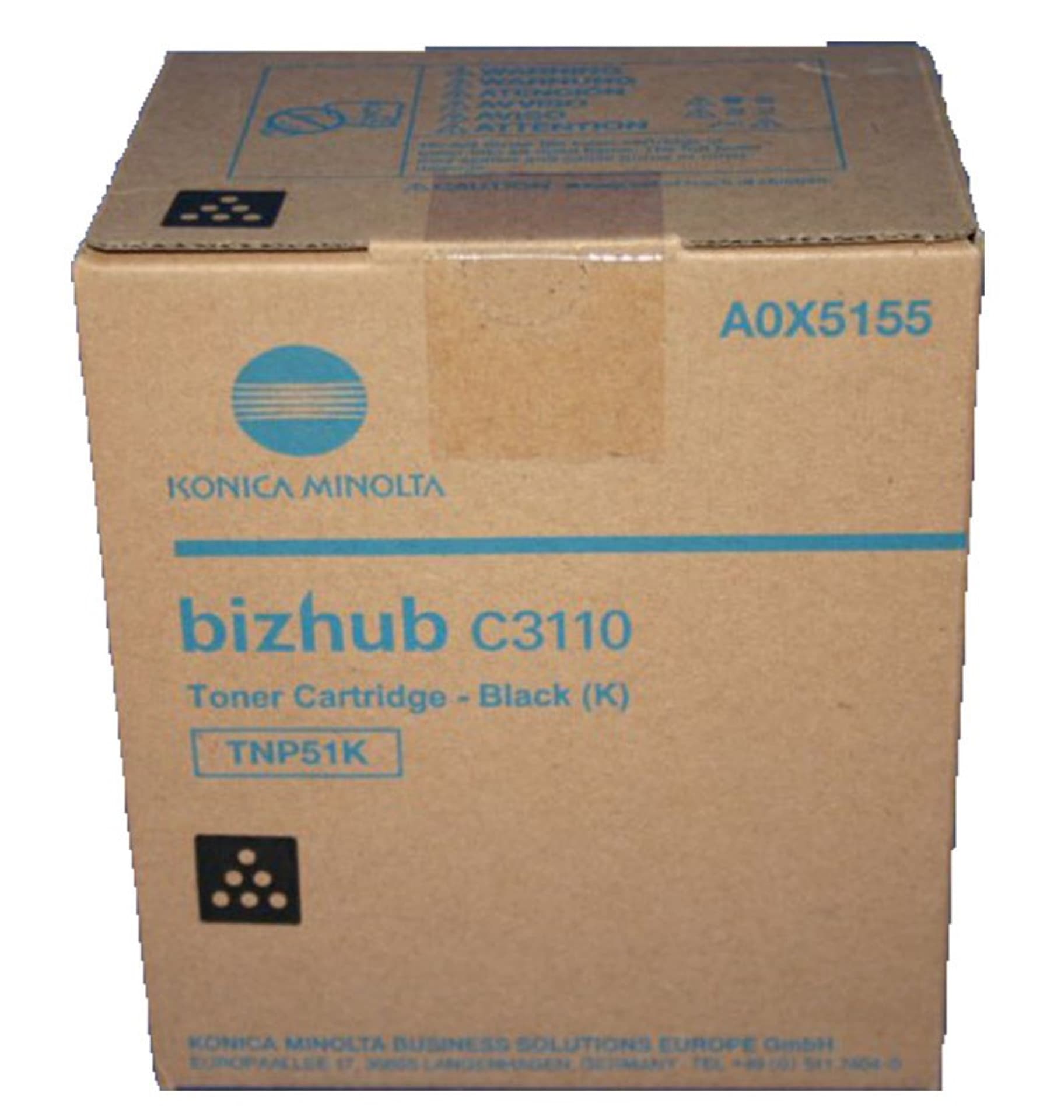 

Konica Minolta Toner TNP-51 A0X5155 Black 5000