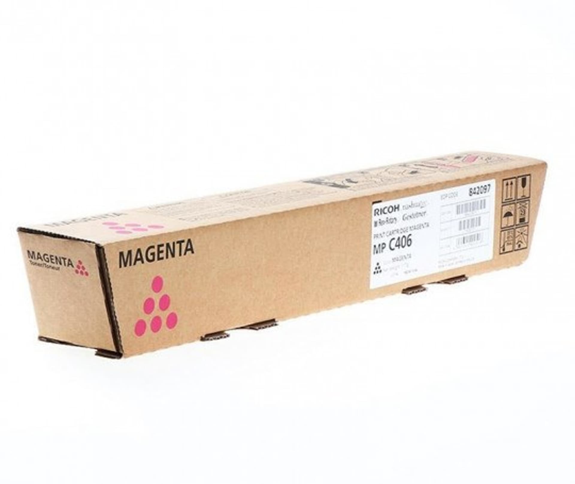 

Ricoh oryginalny toner 842097, magenta, 6000s, Ricoh Aficio MP C306, MP C307, MP C406, O