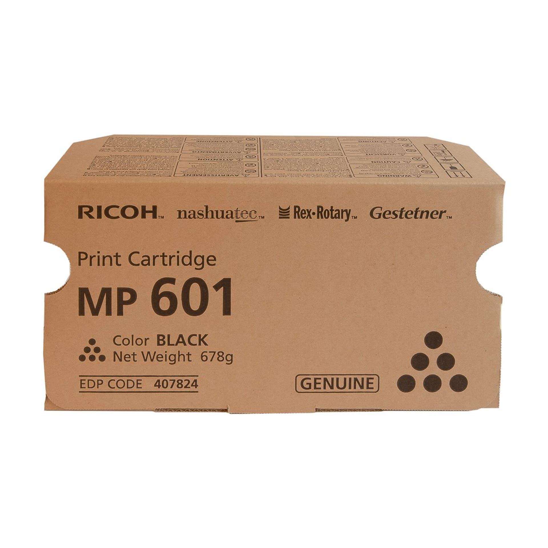 

Ricoh oryginalny toner 407824, black, 25000s, Ricoh MP 501, MP 601, SP 5300, O