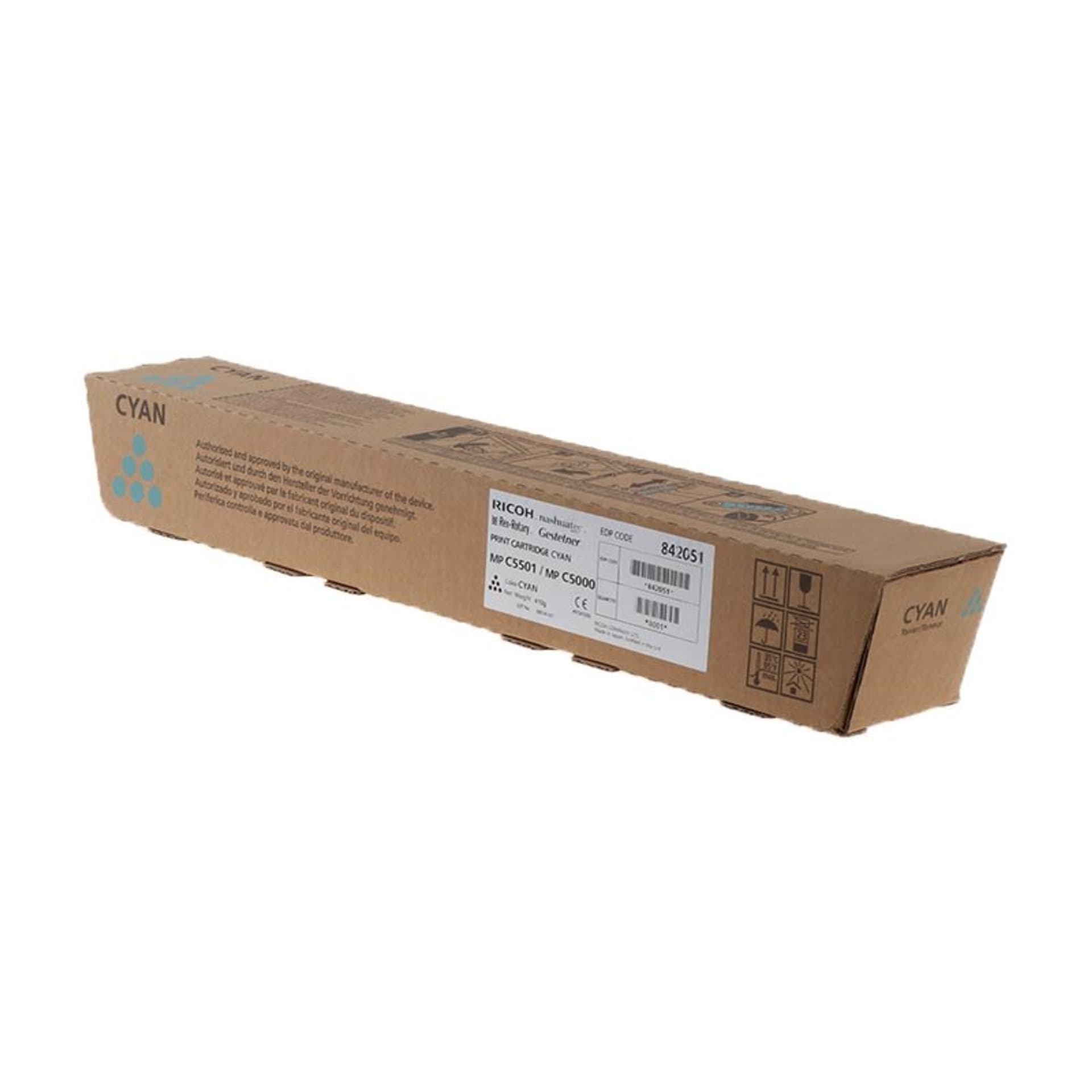 

Ricoh Toner MP C5501 842051 Cyan