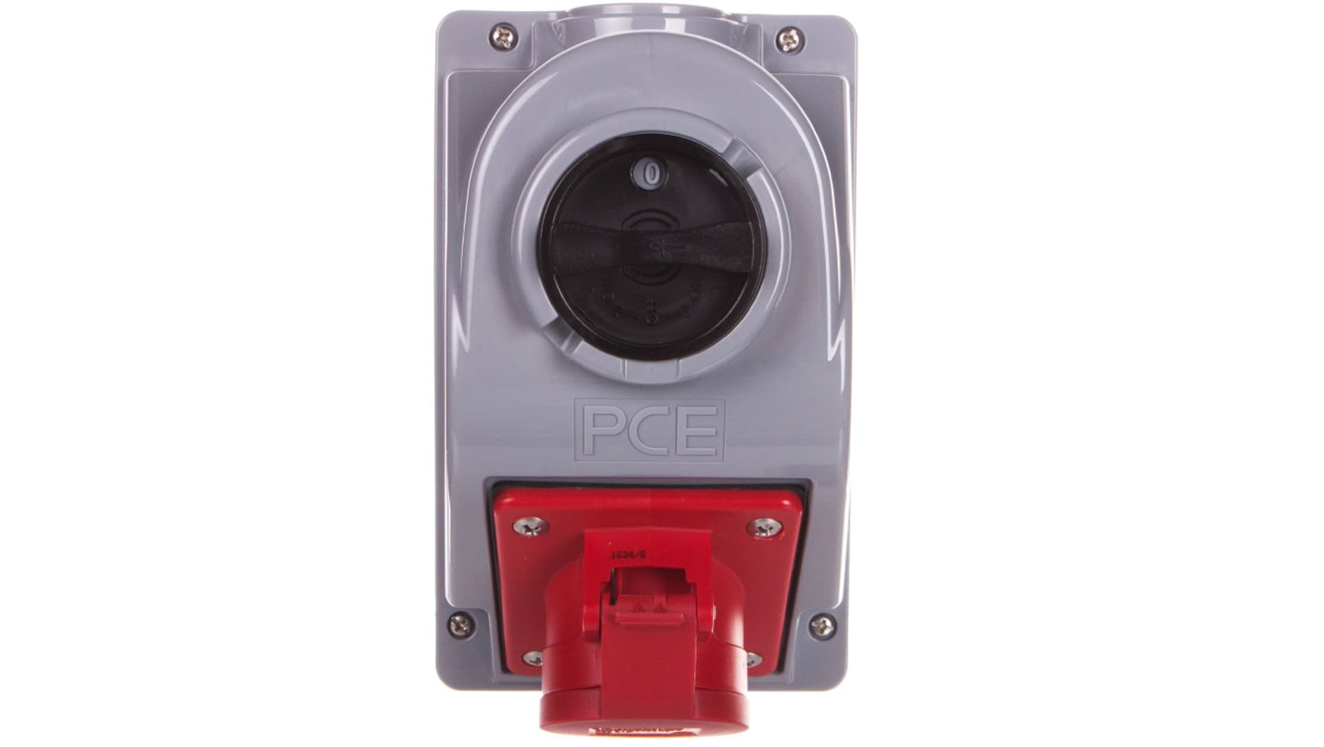

Gniazdo stałe z wyłącznikiem 0-1 16A 4P 400V IP44 COMBO-POL 96061440W