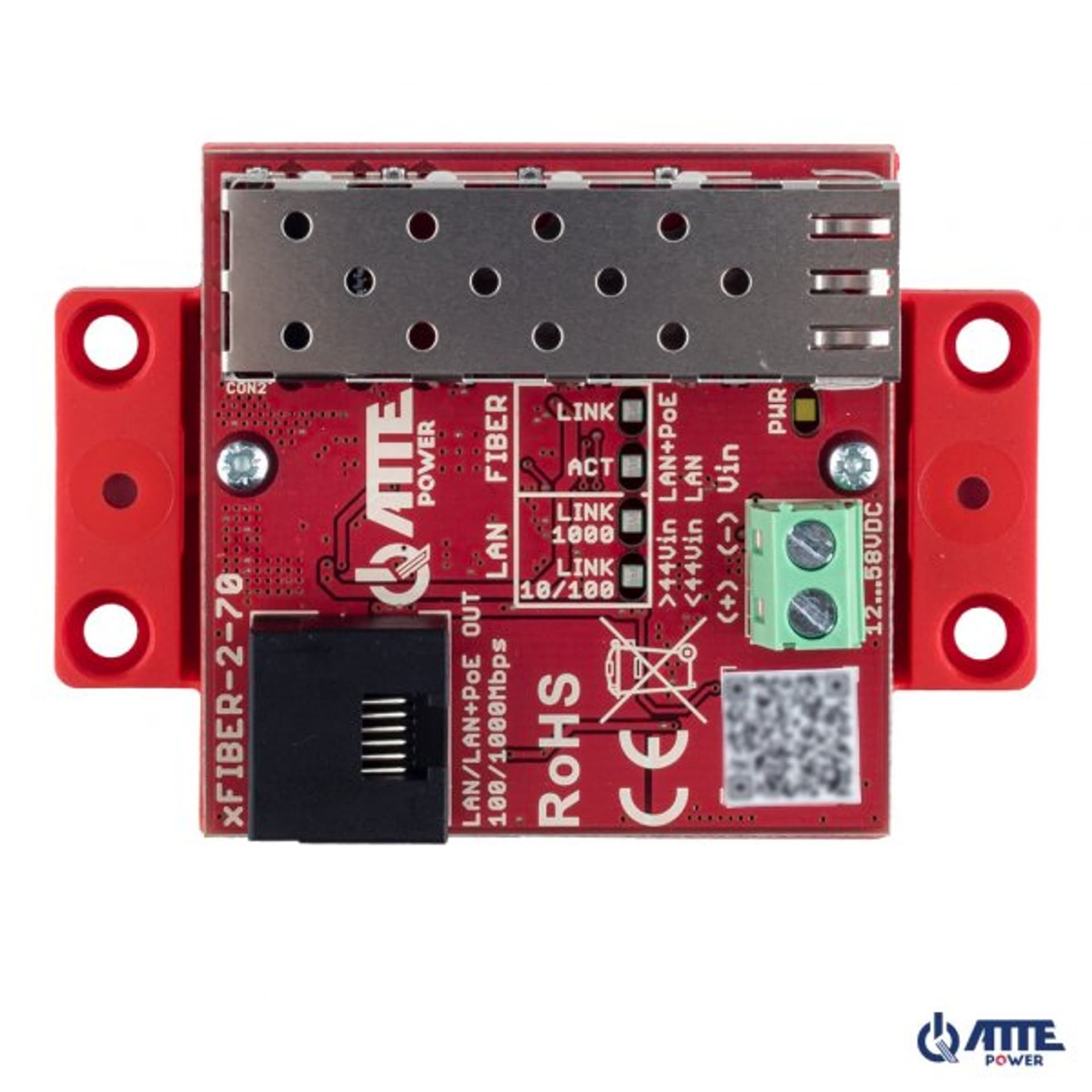 

Gigabitowy media konwerter Ethernet - SFP, PoE OUT 802.3at/af/passive Nowość