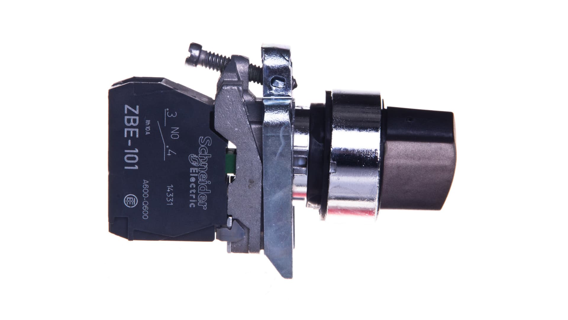 

Przełącznik 2 położeniowy pokrętło 22mm czarny 1Z z samopowrotem XB4BD41