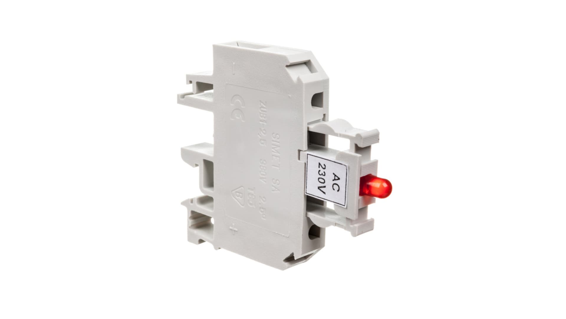 

Złączka szynowa gwintowa z sygnalizacją bezpiecznika 2,5 mm2 ZUB1-2.5D 13202982