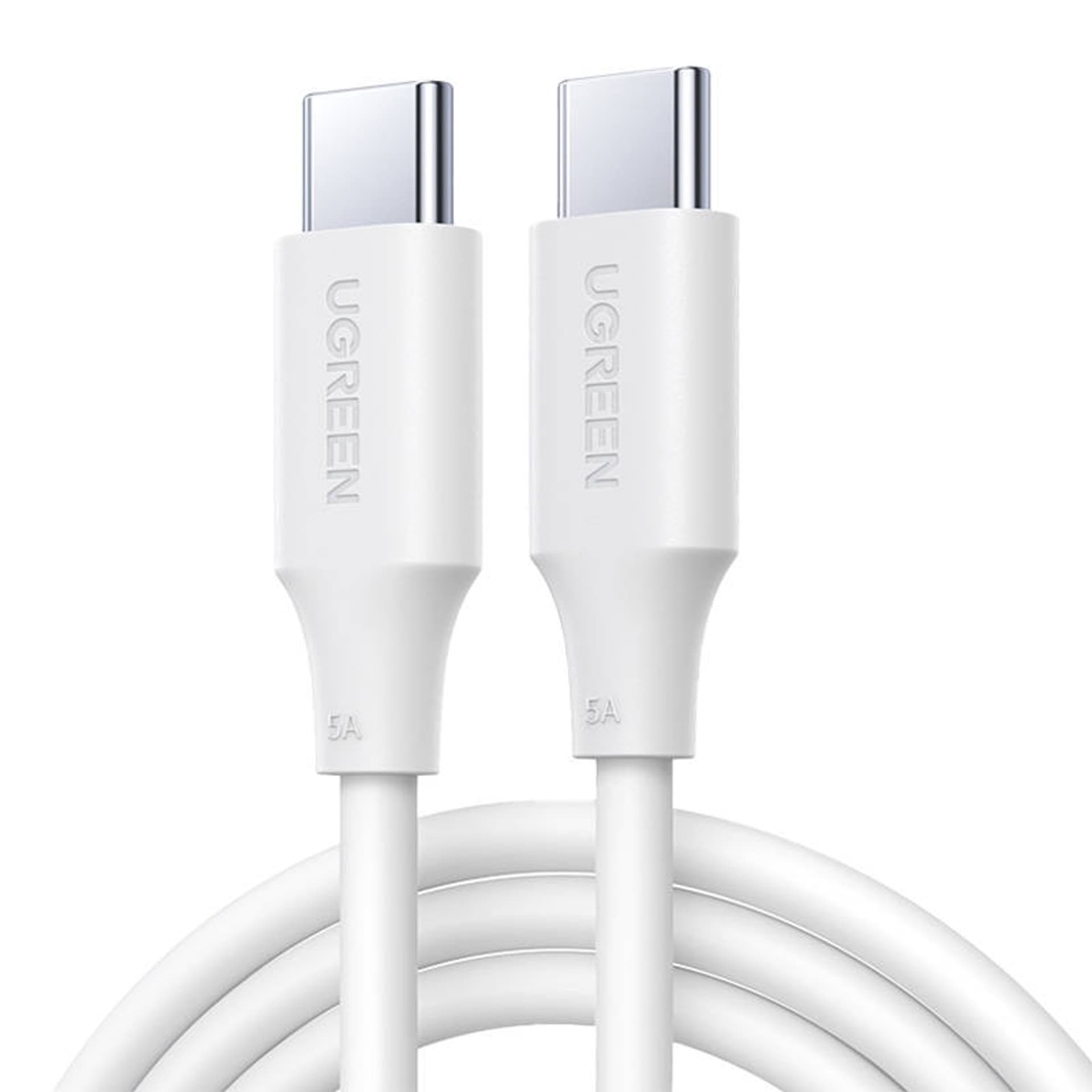 

Kabel USB-C do USB-C UGREEN 15171 0.5m (biały)