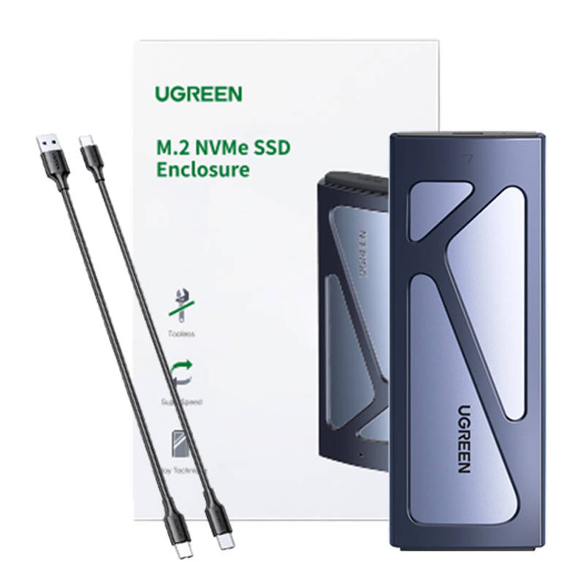 

Obudowa SSD UGREEN 15512 M.2 NVMe