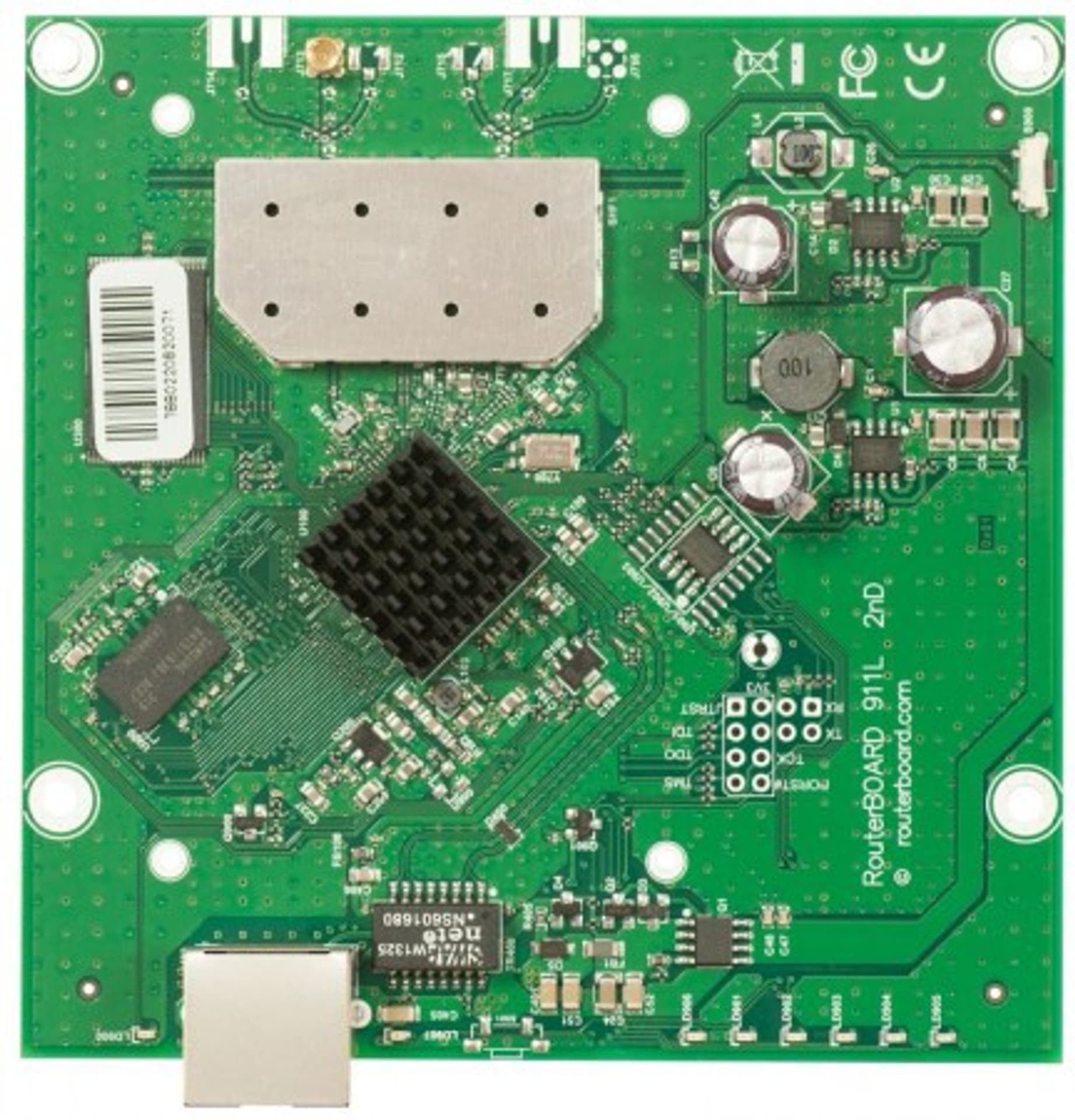 

MIKROTIK RB911-2HN ROUTERBOARD 600MHZ, 64MB, 1XFE, 802.11B/G/N, L3