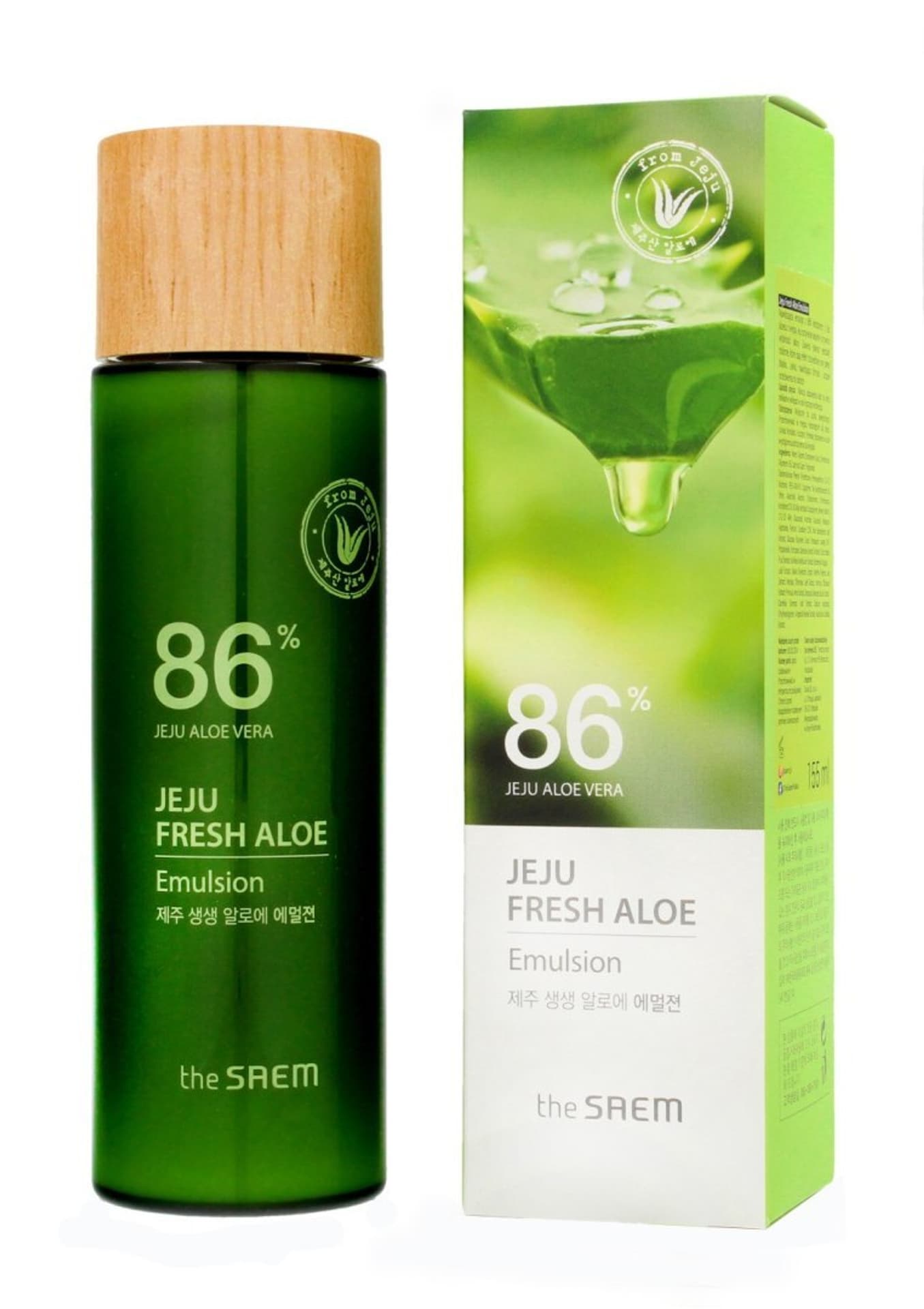 

The SAEM Jeju Fresh Aloe 86% Emulsja do twarzy i ciała 155ml