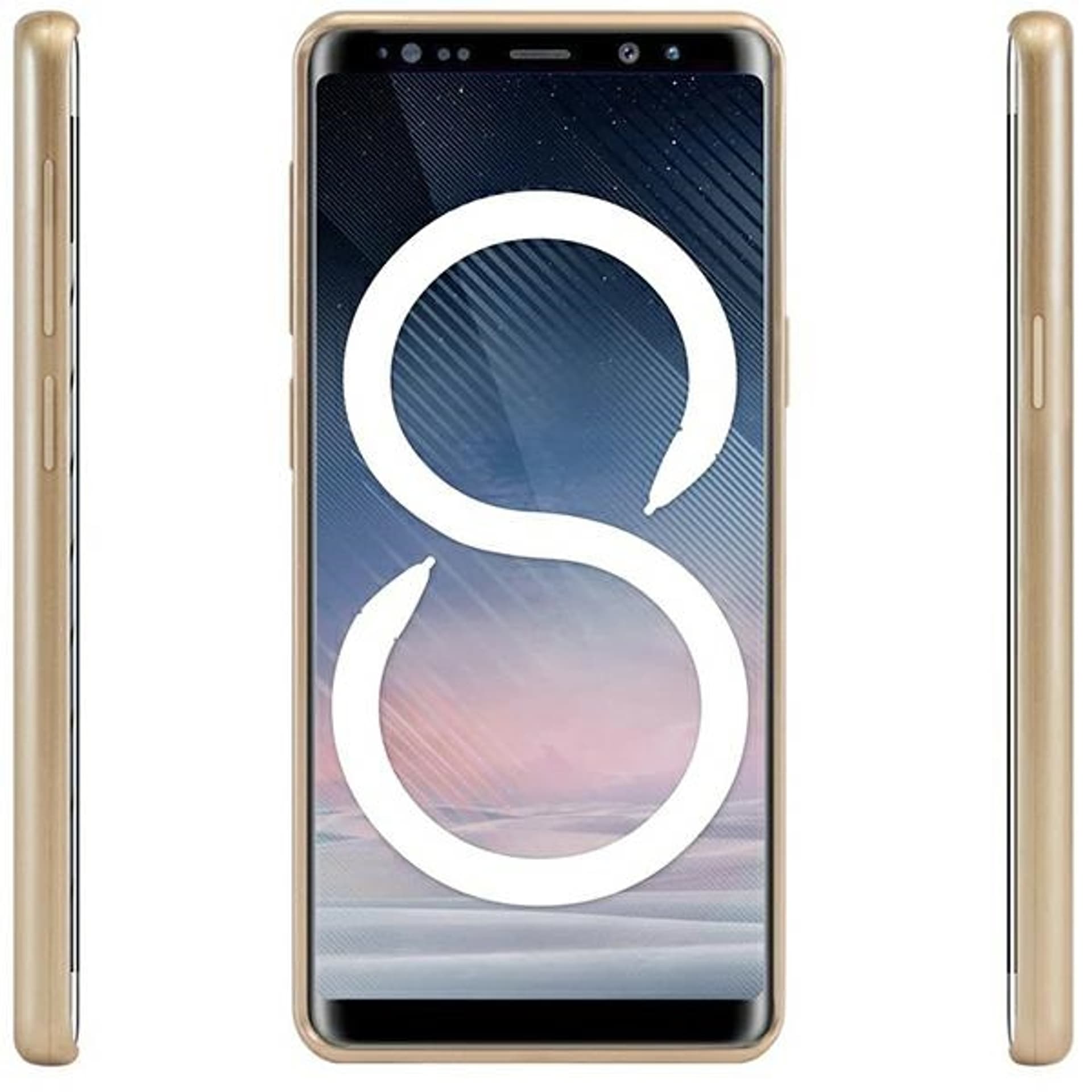 

Mercury Jelly Case Sam A51 5G A516 złoty/gold