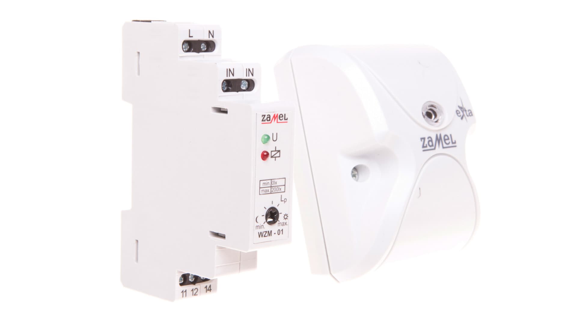 

Wyłącznik zmierzchowy z sondą SOS-01 16A 230V 0-200lx AC WZM-01/SOS EXT10000143