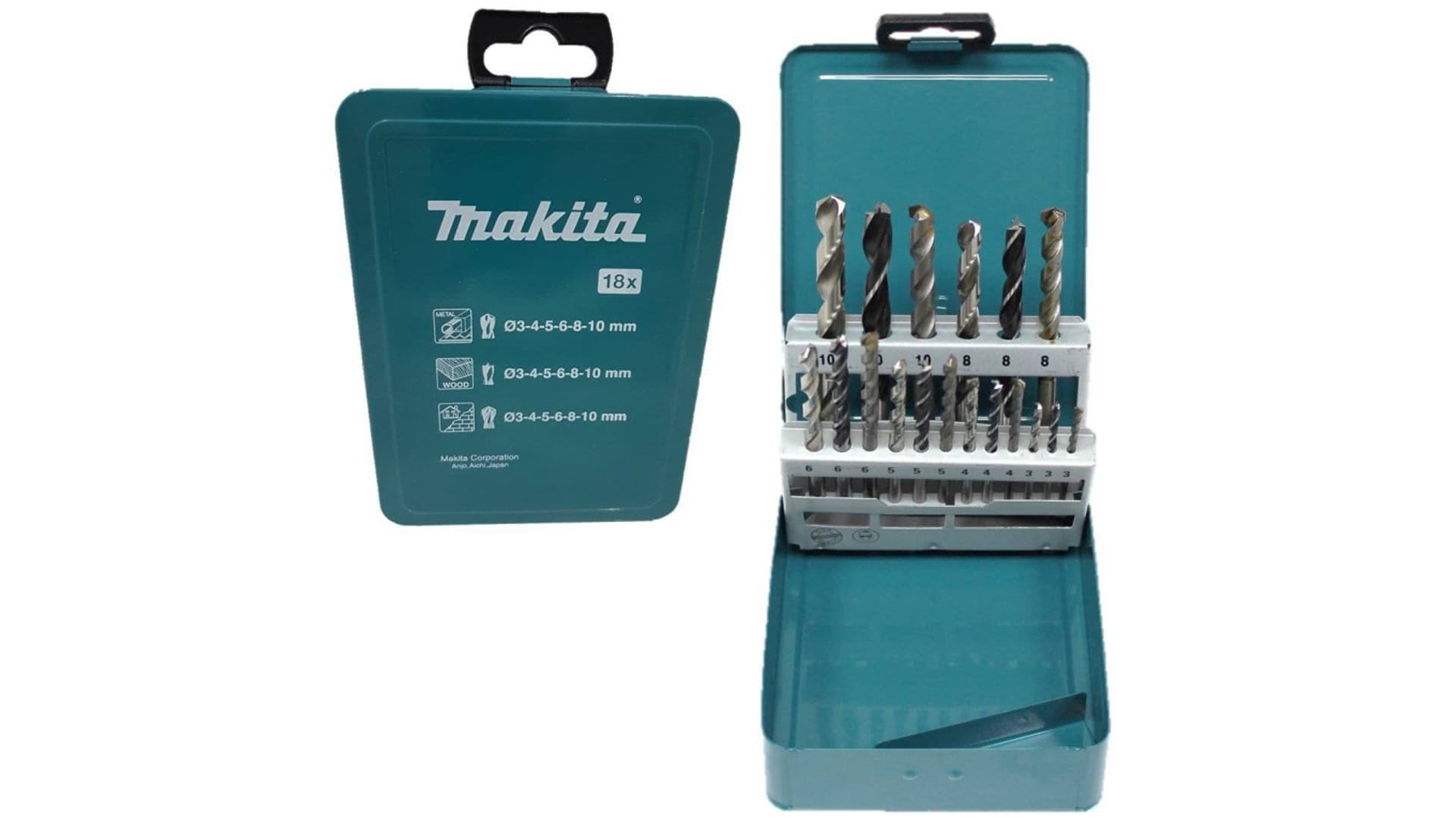 

Zestaw wierteł 18szt D-46202 MAKITA