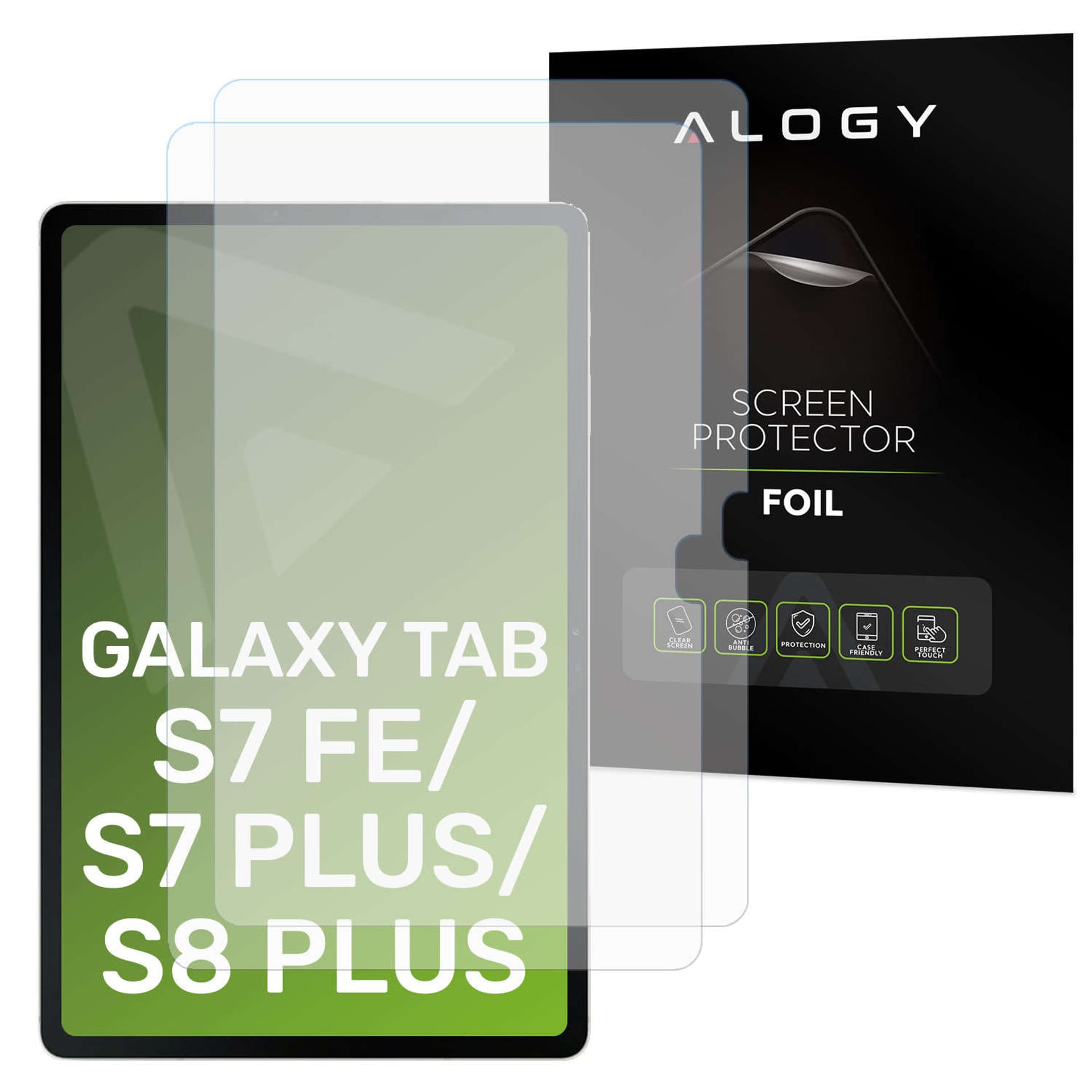 

2x Folia matowa Alogy Matte Paper Screen Feel do Samsung Galaxy Tab S7 FE/ S7 Plus/ S8 Plus 12.4"