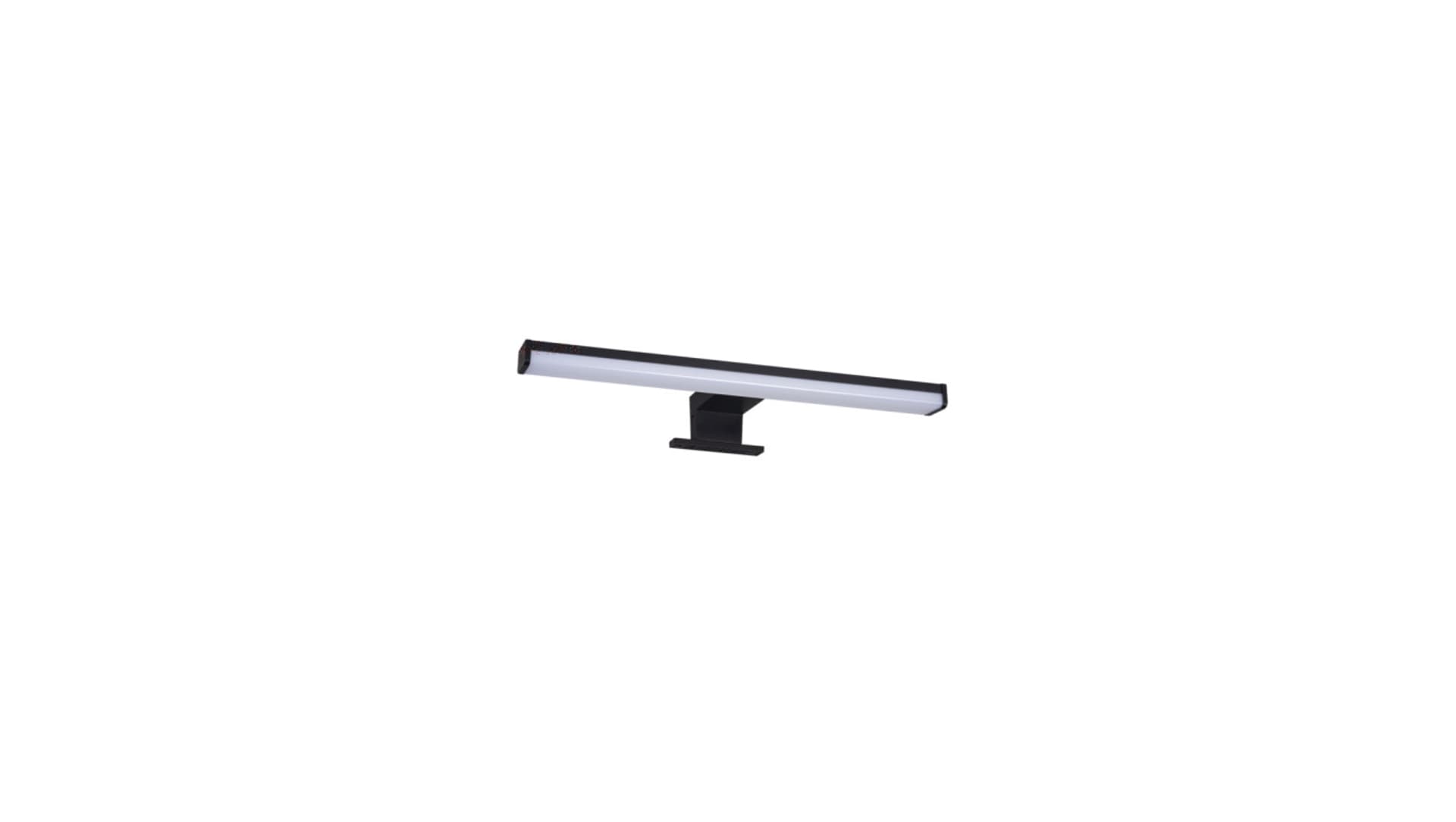 

Oprawa meblowa liniowa łazienkowa 8W LED ASTIM IP44 8W-NW-B czarna 680lm 4000K 34930