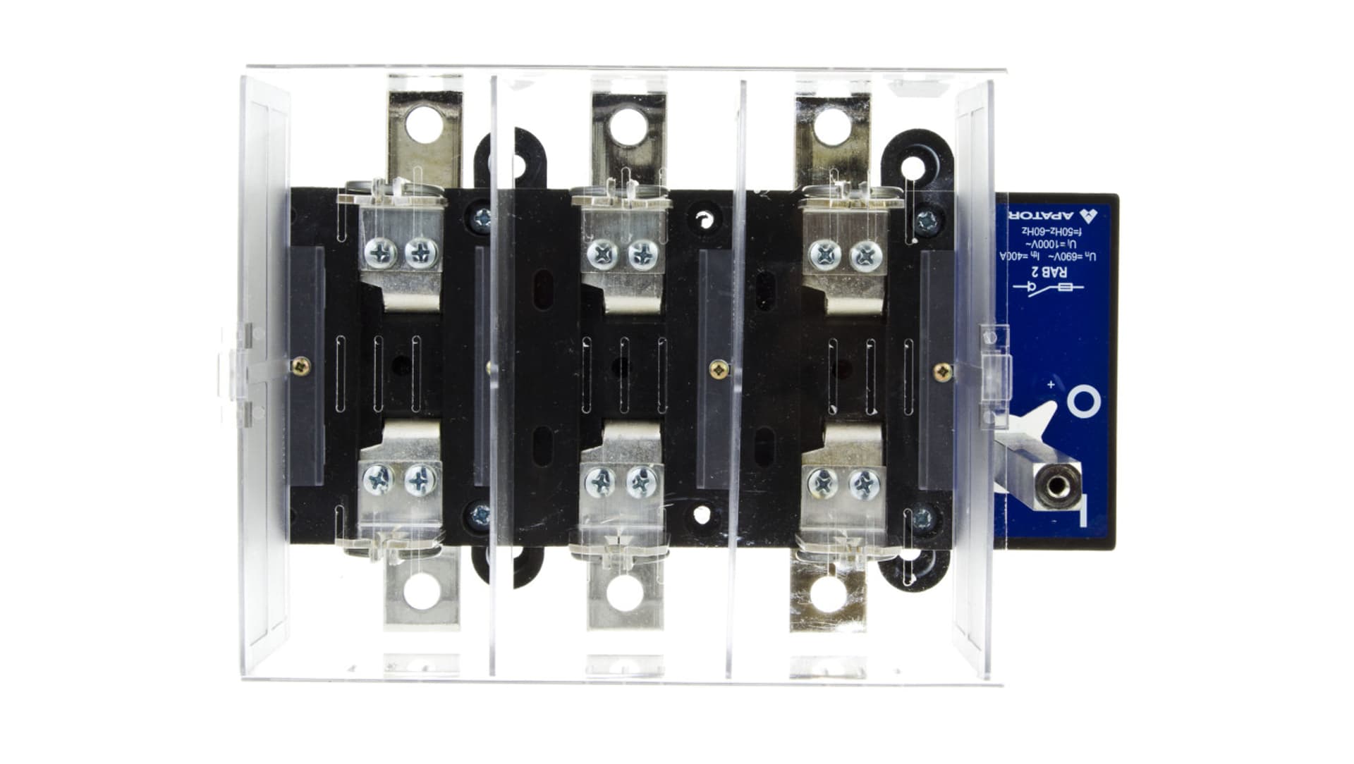 

Rozłącznik bezpiecznikowy 3P 400A NH2 z pokrętłem RAB 2 P3/R 63-811529-061
