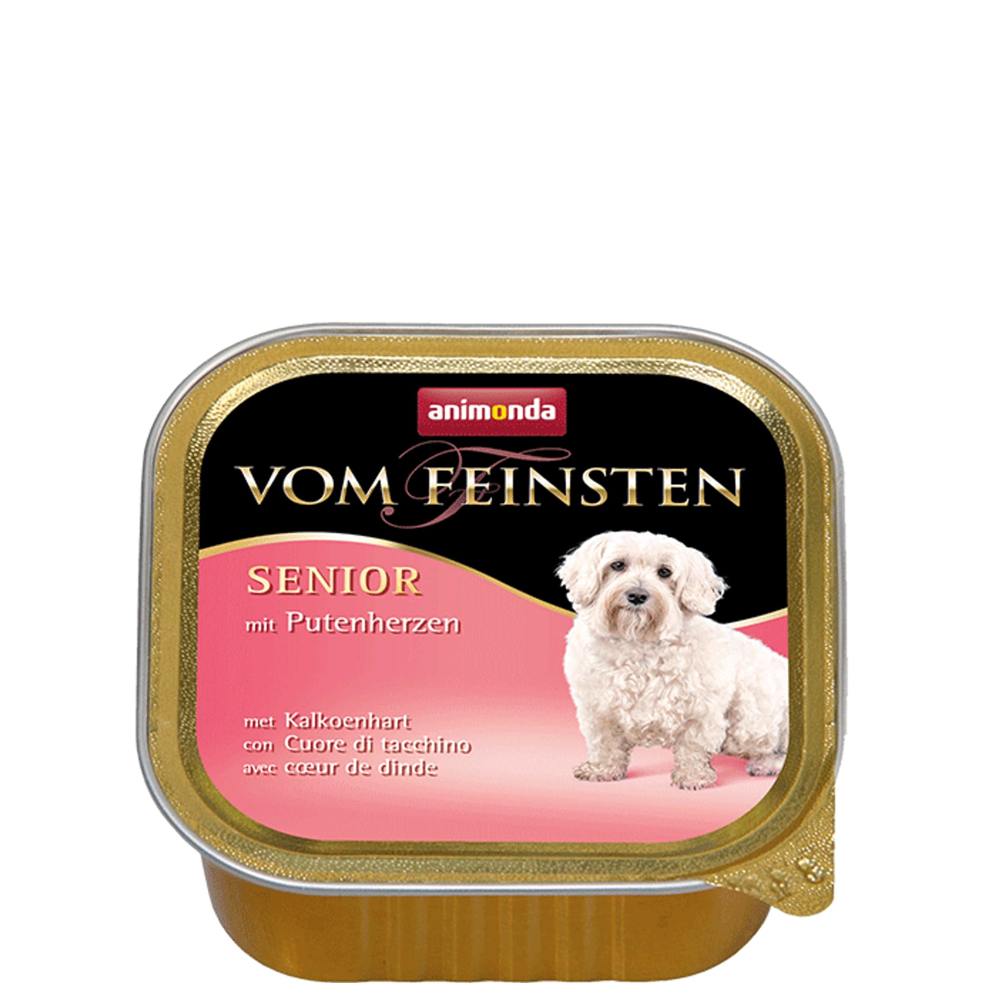 

ANIMONDA Vom Feinsten Senior szalka z sercami indyczymi 150g