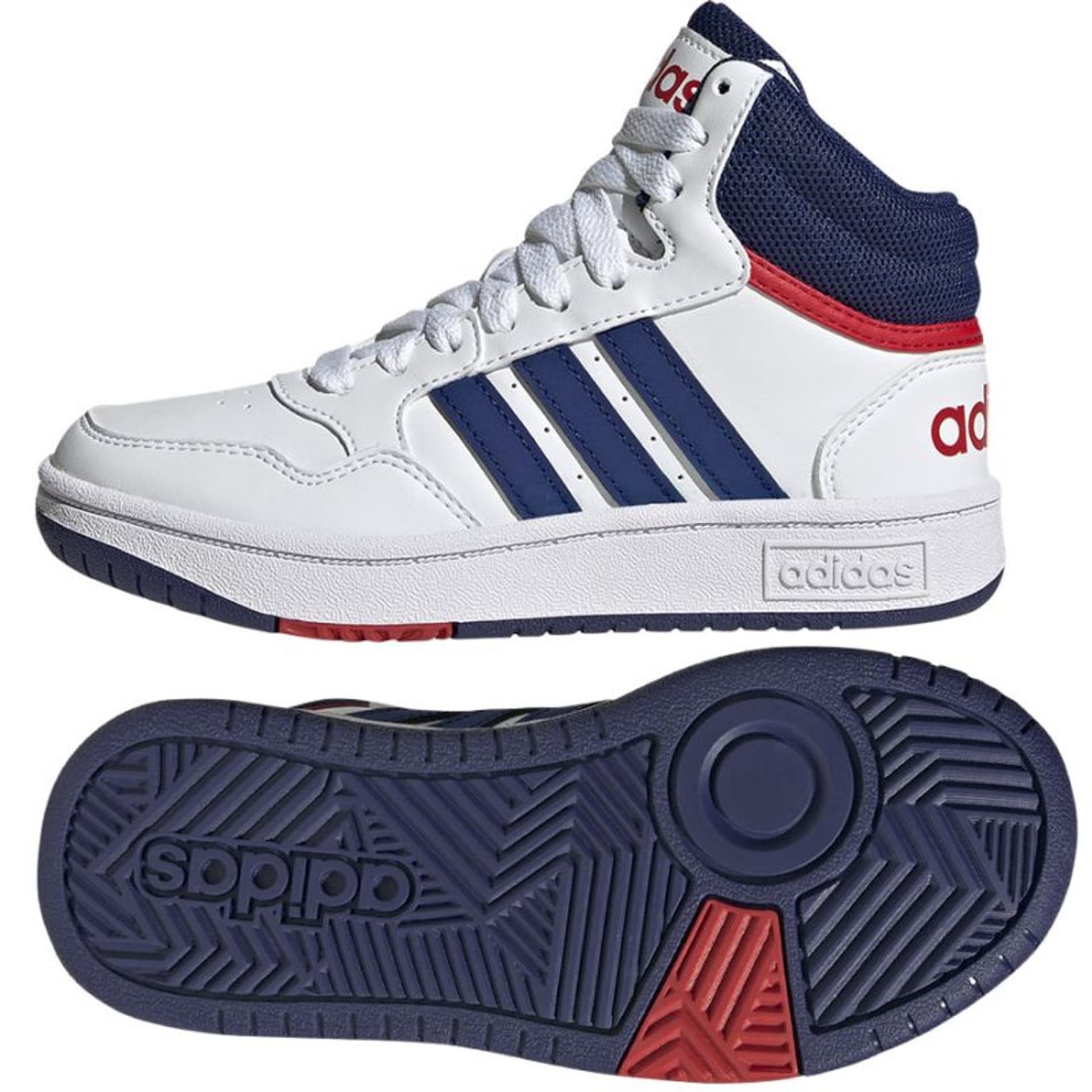

Buty adidas Hoops Mid 3.0 K (kolor Biały, rozmiar 36)