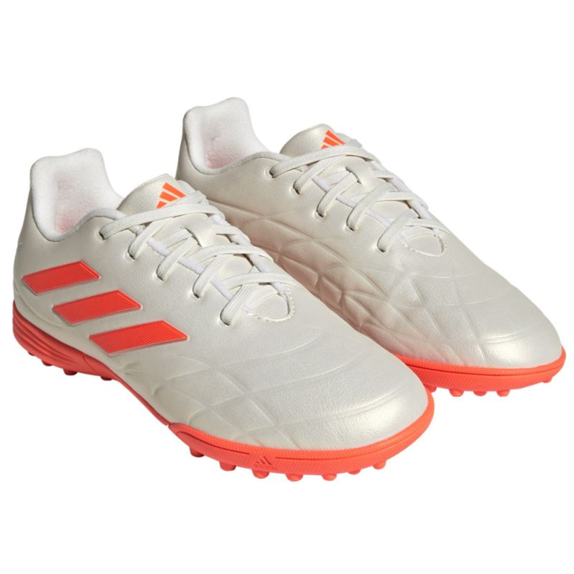 

Buty piłkarskie adidas Copa Pure.3 TF Jr (kolor Biały. Pomarańczowy, rozmiar 28)