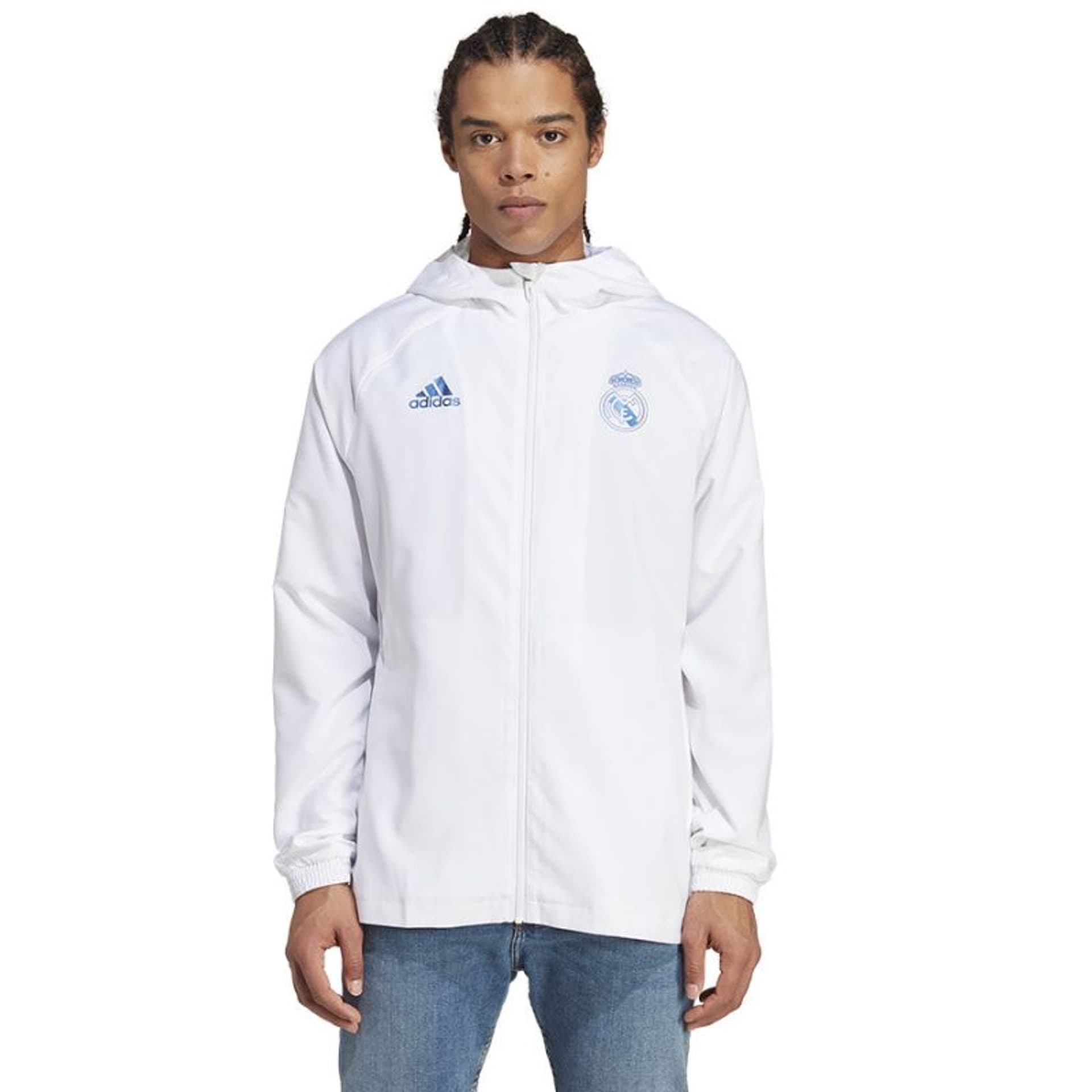 

Kurtka adidas Real Madryt GR WB M (kolor Biały, rozmiar M)