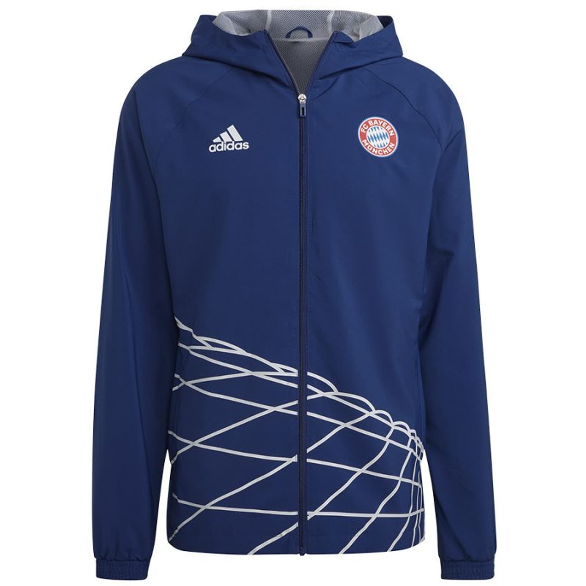 

Kurtka adidas FC Bayern GR WB M (kolor Niebieski, rozmiar M)