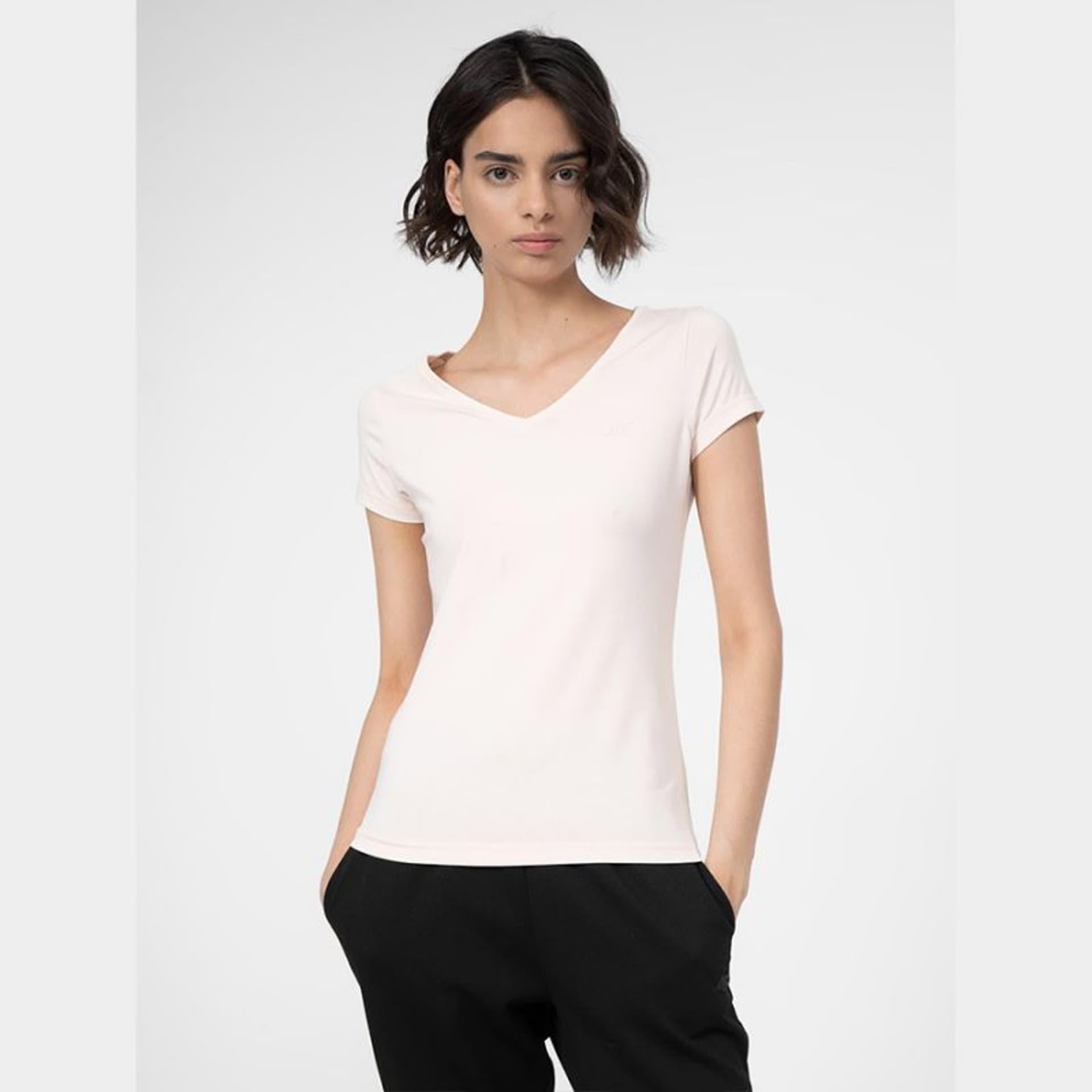 

T-Shirt 4F 4FSS23TTSHF730 (kolor Beżowy/Kremowy, rozmiar S)