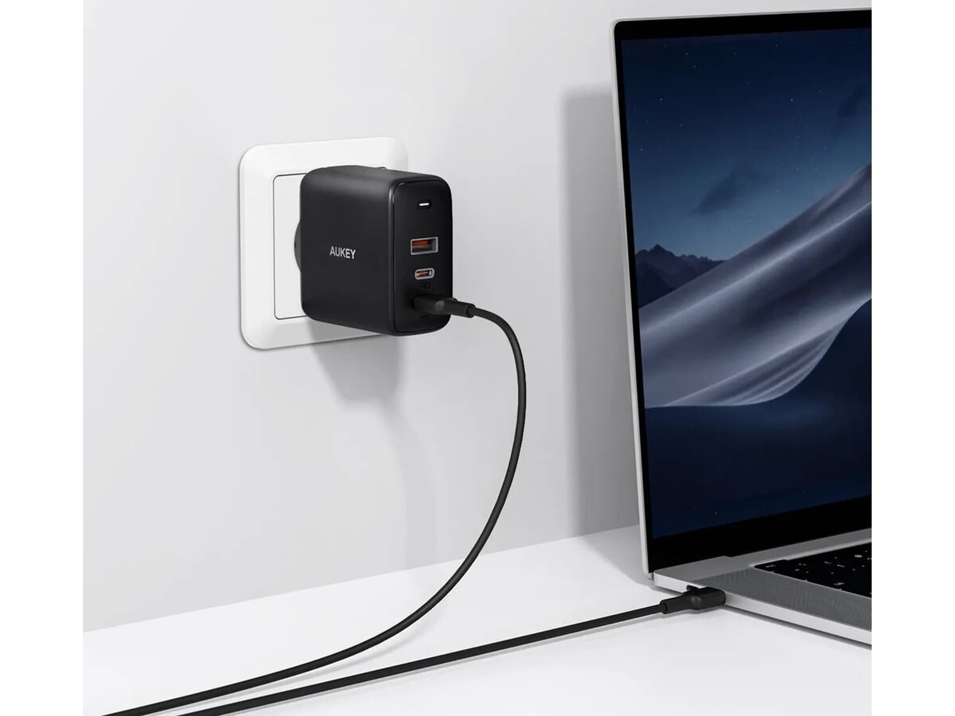 

AUEKY PA-B6S ŁADOWARKA SIECIOWA 90W 3XUSB PD 3.0