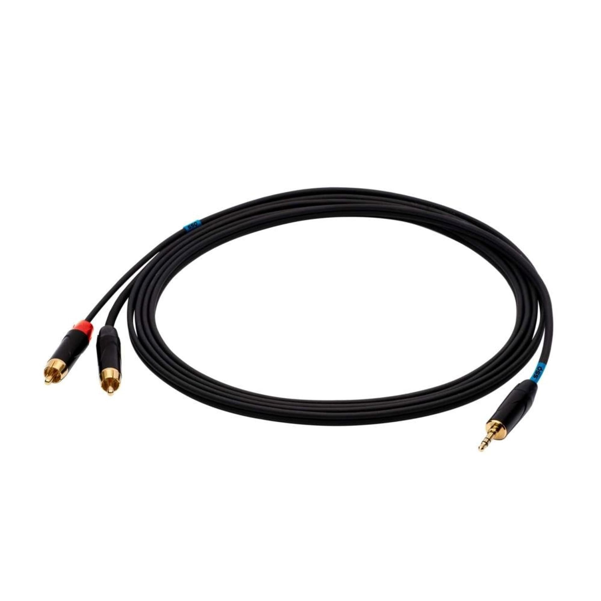 

SSQ MiJRCA1 - Kabel mini jack stereo- 2xRCA 1 metrowy