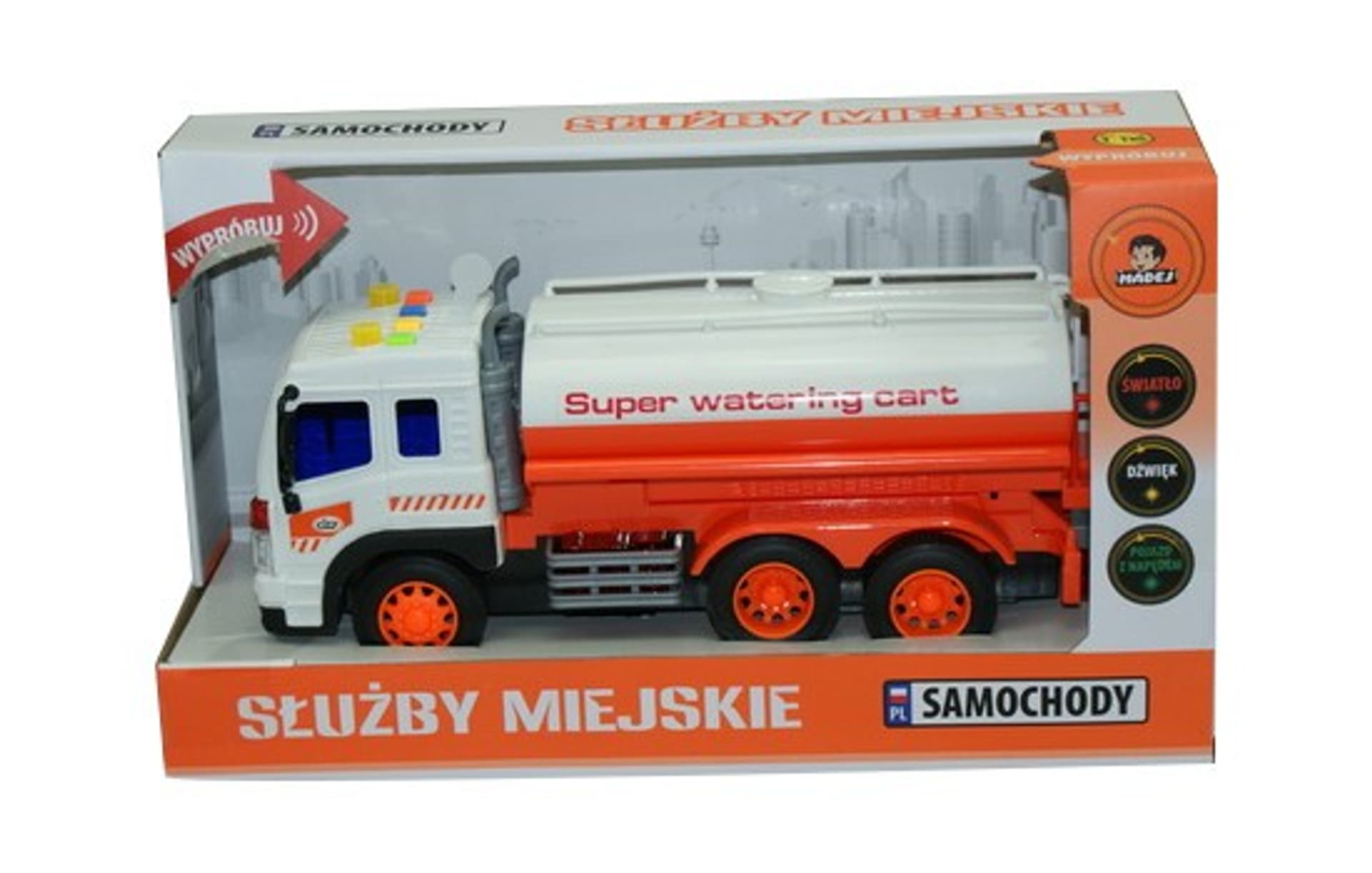 

Cysterna z dźwiękiem i światłem