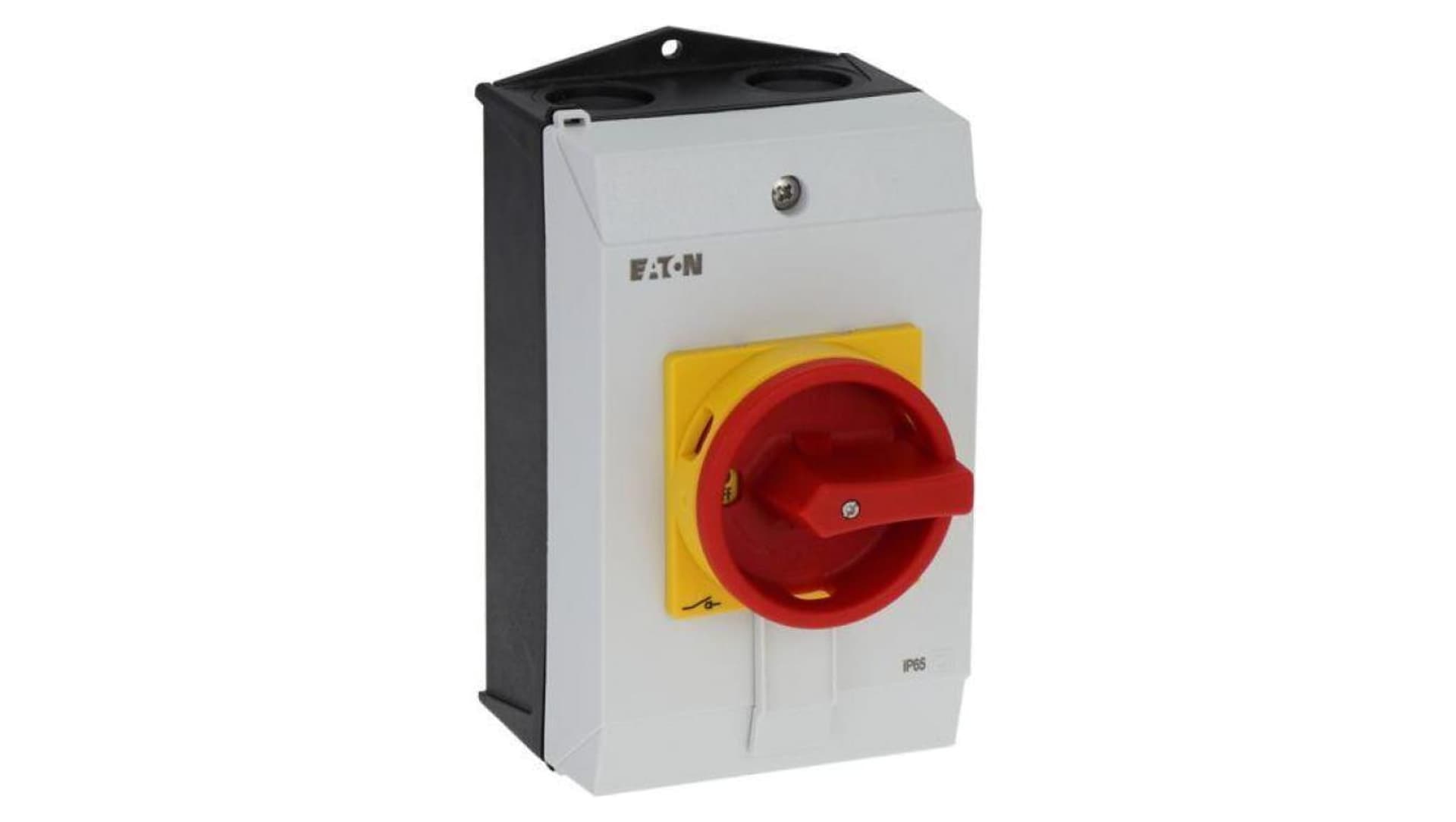 

Rozłącznik 40A 3P+N w obudowie IP65 czerwono-żółta rączka z blokadą P1-40/I2/SVB/N 199911