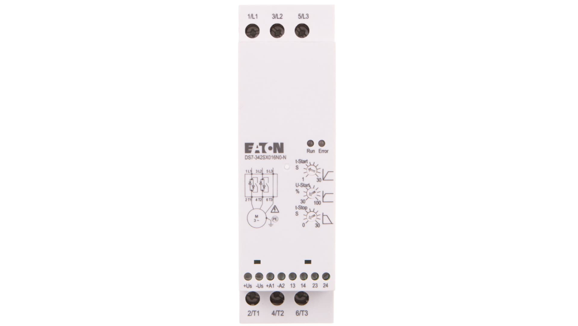 

Softstart 3-fazowy 400VAC 16A 7,5kW/400V Uc=110/230V AC DS7-342SX016N0-N 134930