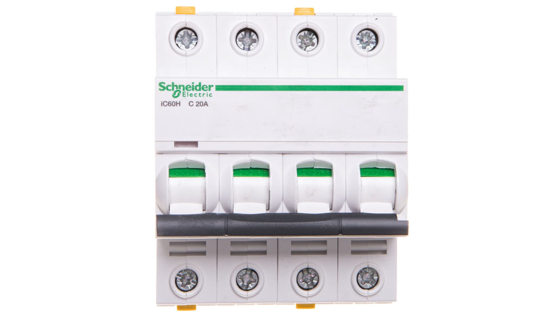 

Wyłącznik nadprądowy 4P C 20A 10kA AC iC60H-C20-4 A9F07420