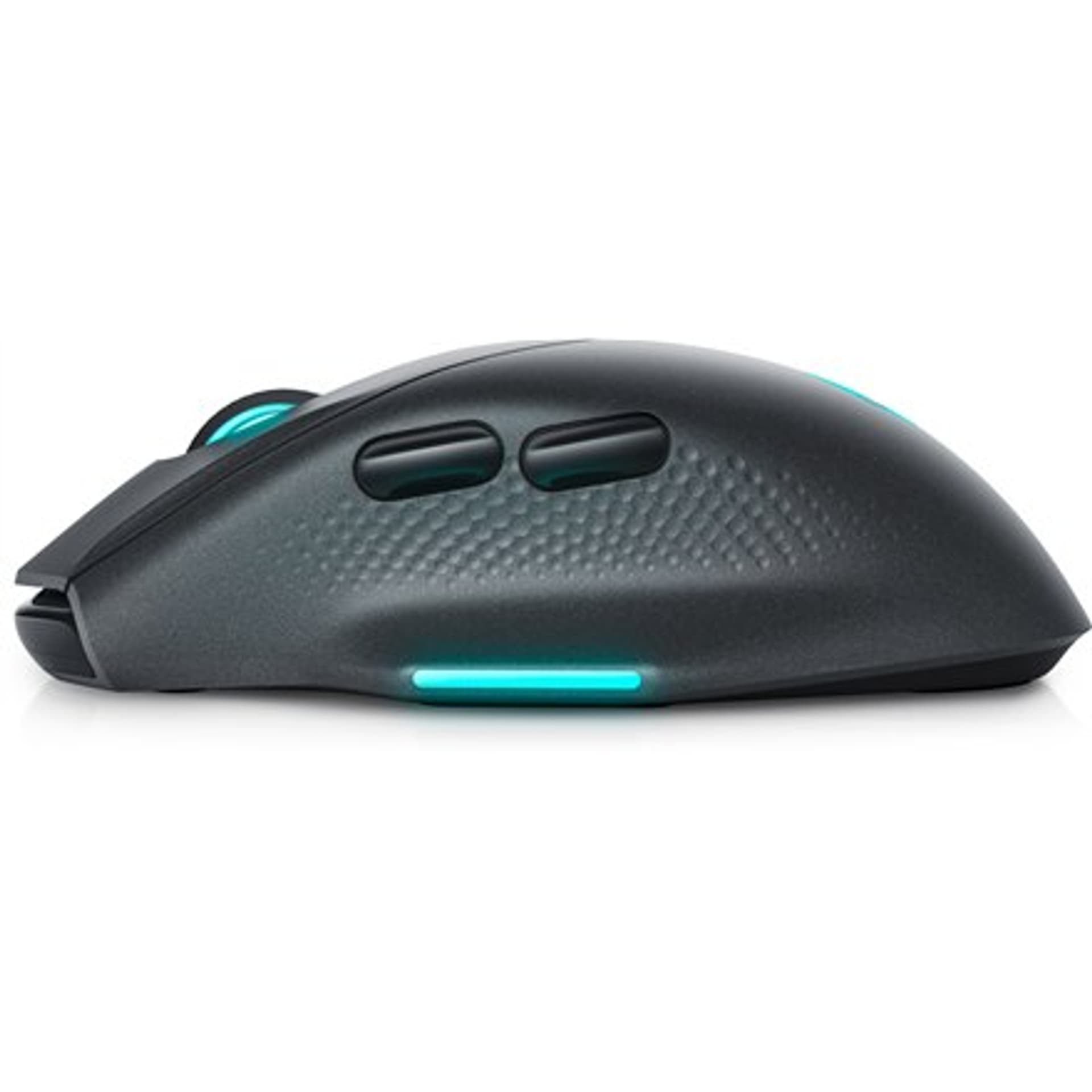 

Mysz do gier Dell AW620M przewodowa/bezprzewodowa, ciemna strona księżyca, bezprzewodowa mysz do gier Alienware
