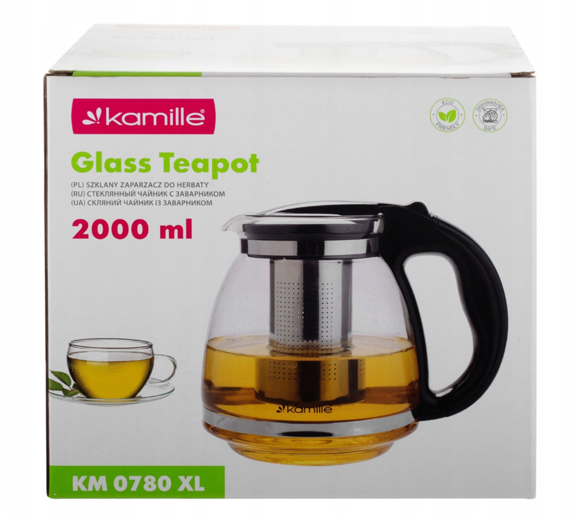 

DZBANEK ZAPARZACZ DO HERBATY ZIÓŁ 2000ML FILTR