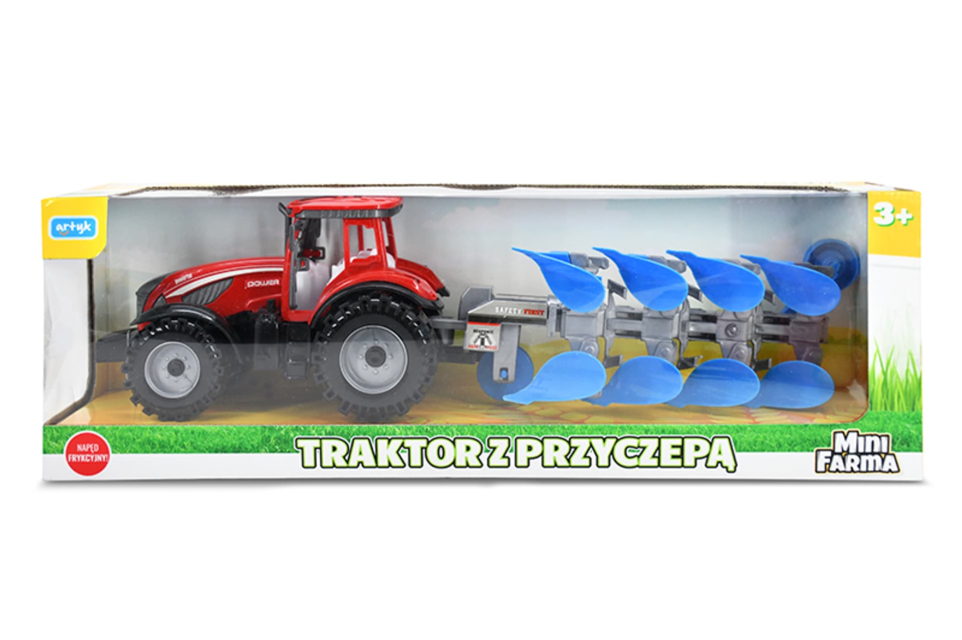 

MINI FARMA TRAKTOR Z MASZYNĄ ROLNICZĄ