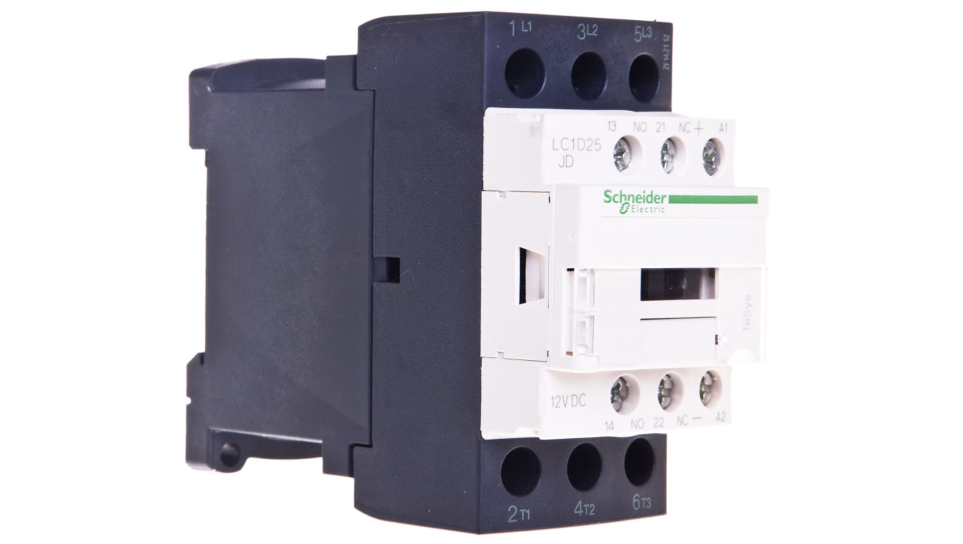 

Stycznik mocy 25A 3P 12V DC 1Z 1R LC1D25JD