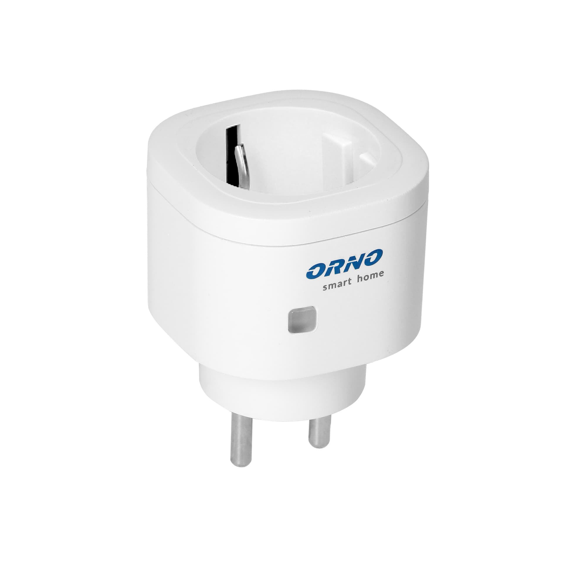 

Gniazdo sieciowe sterowane bezprzewodowo Wi-Fi, z odbiornikiem radiowym, IP20, ORNO Smart Home, Schuko
