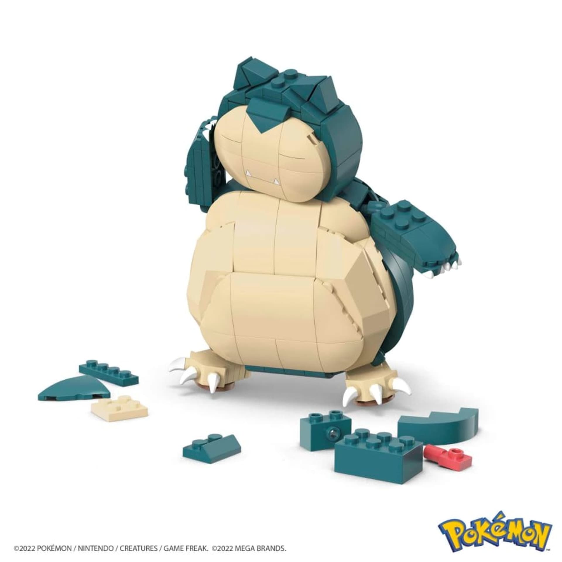 

Mega Bloks CONSTRUX Pokemon Snorlax Zestaw klocków HLB70