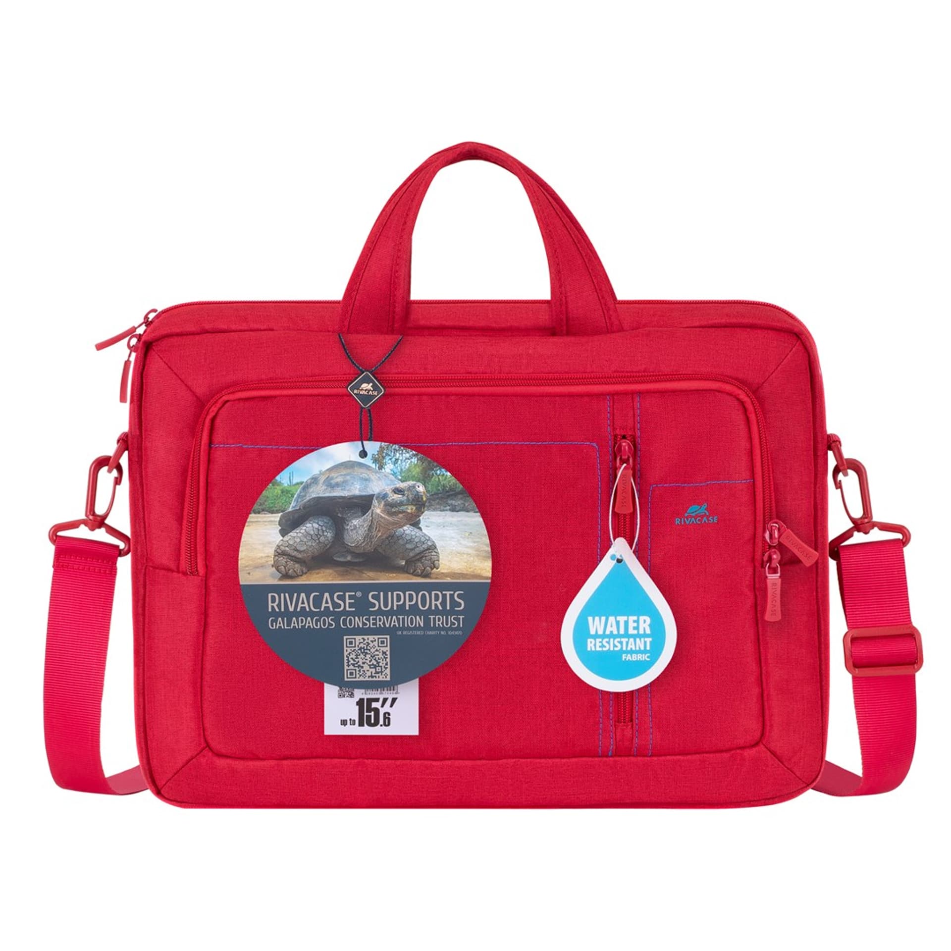 

RIVACASE TORBA NA LAPTOP 15,6" ALPENDORF, CZERWONA, Z MATERIAŁU WODOODPORNEGO