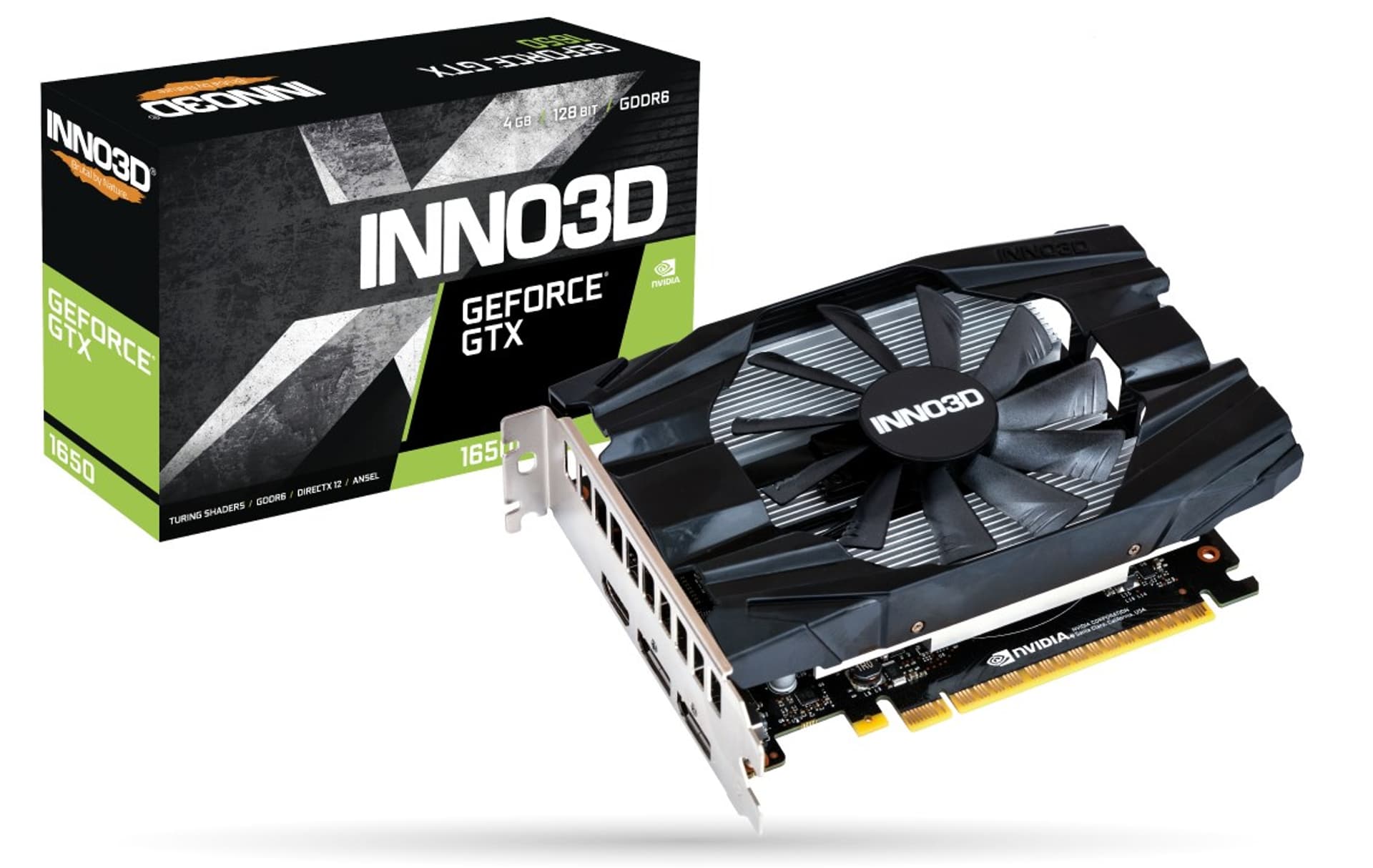 

Karta graf. INNO3D GeF GTX 1650 Compact 4GB