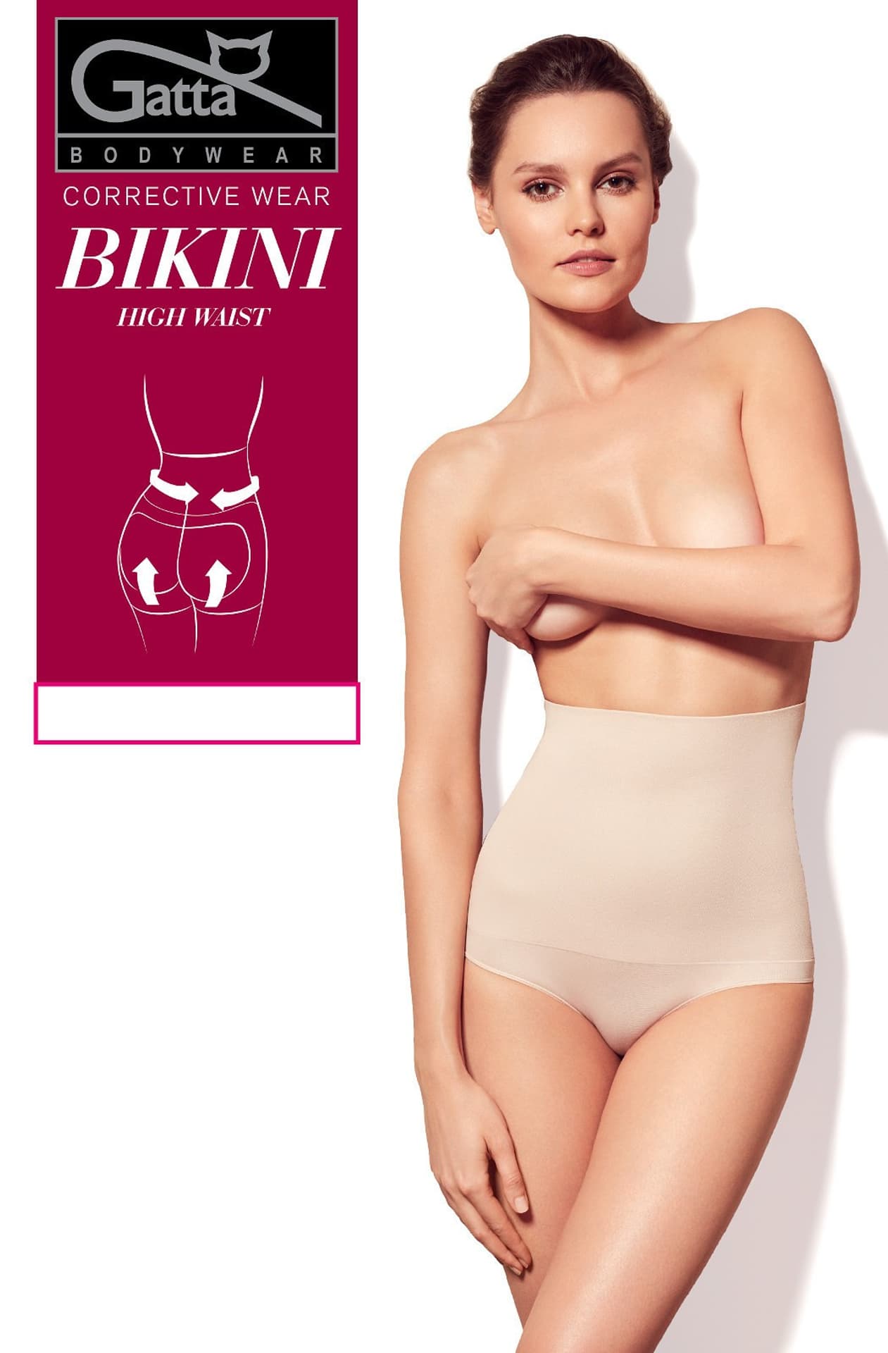 

BIKINI HIGH WAIST CORRECTIVE WEAR (kolor black, rozmiar M)
