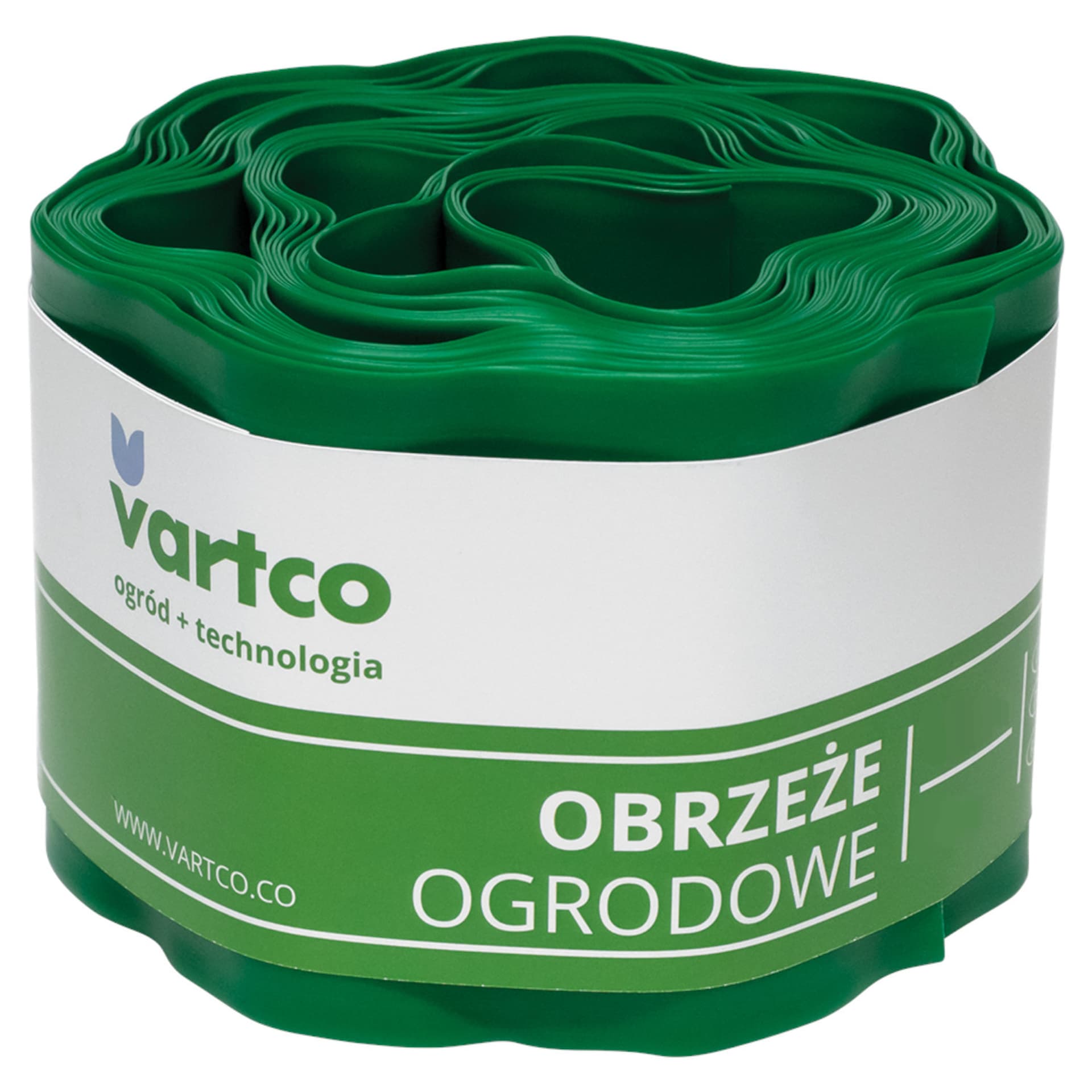 

Obrzeże ogrodowe faliste 10cm x9m Vartco zielone