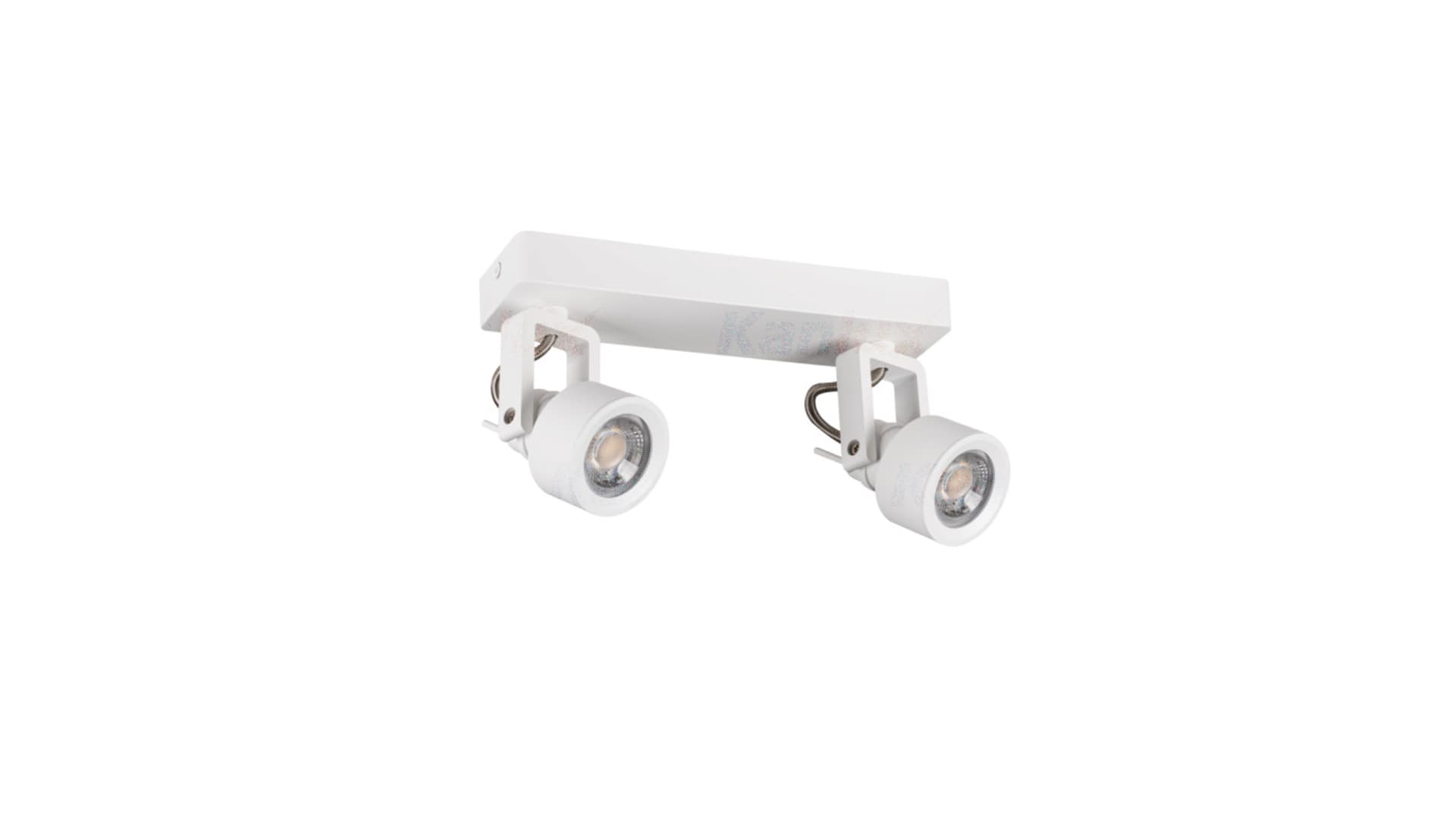 

Oprawa ścienno-sufitowa GU10 2x max 10W Ikl. 220-240V IP20 SONDA II EL-2I W biała 34923