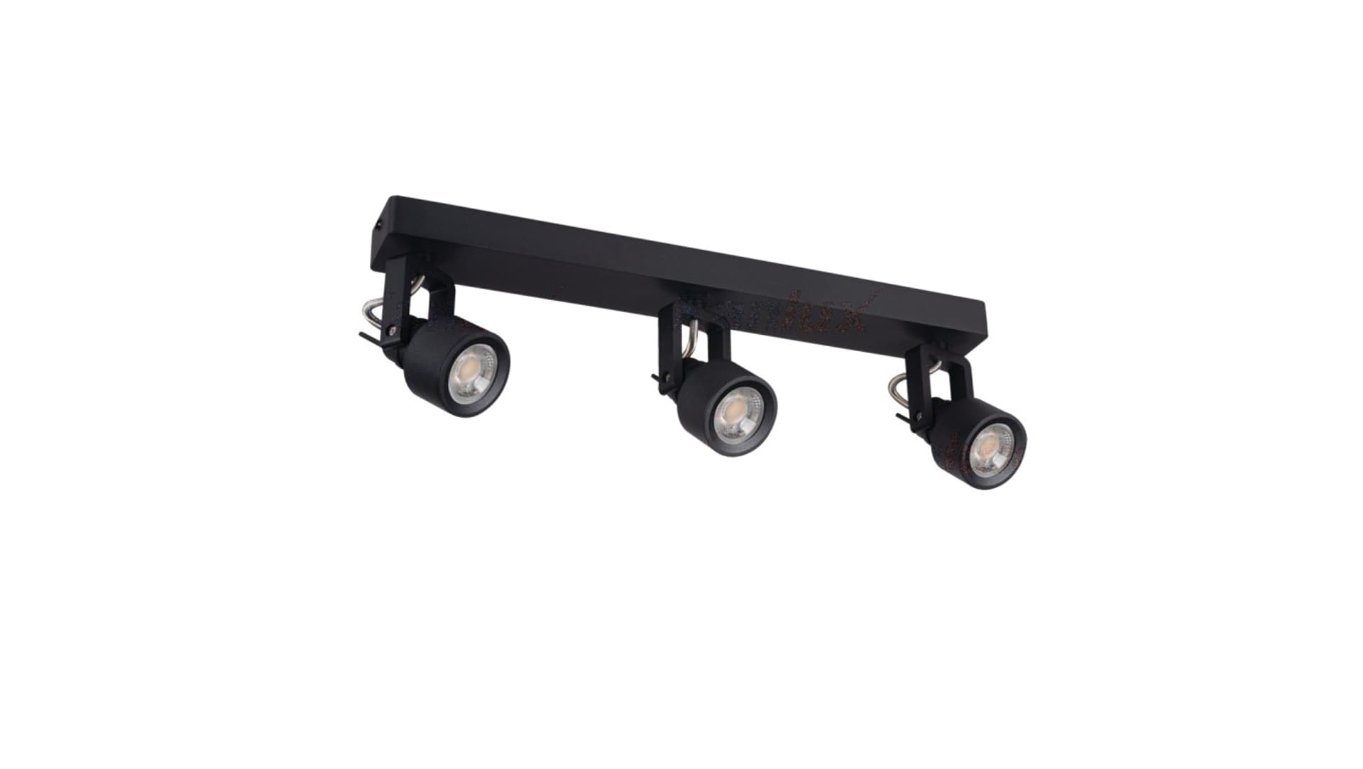 

Oprawa ścienno-sufitowa GU10 3x max 10W listwa Ikl. 220-240V IP20 SONDA II EL-3I B czarna 34924