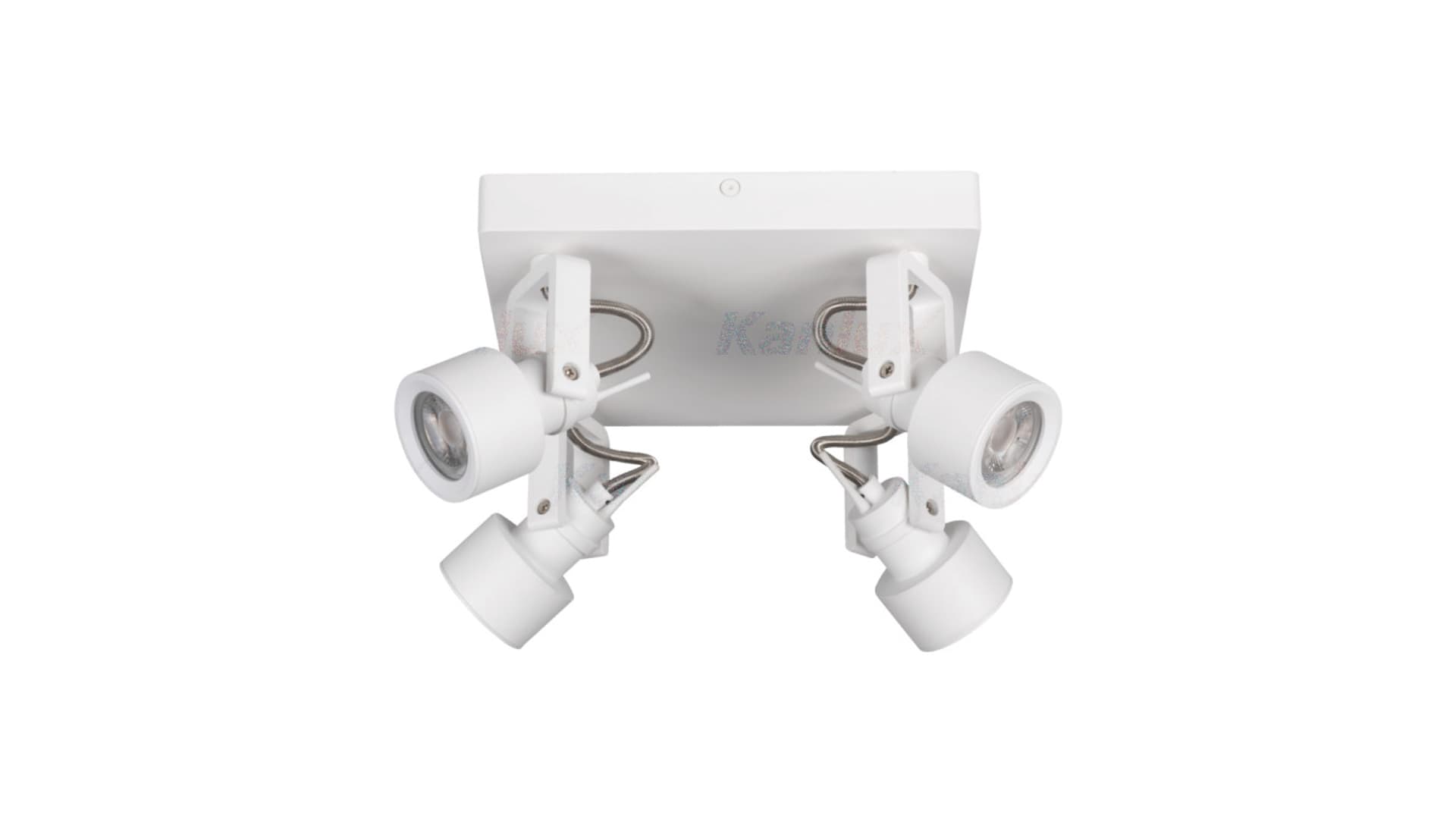 

Oprawa ścienno-sufitowa GU10 4x max 10W Ikl. 220-240V IP20 SONDA II EL-4O W biała 34929