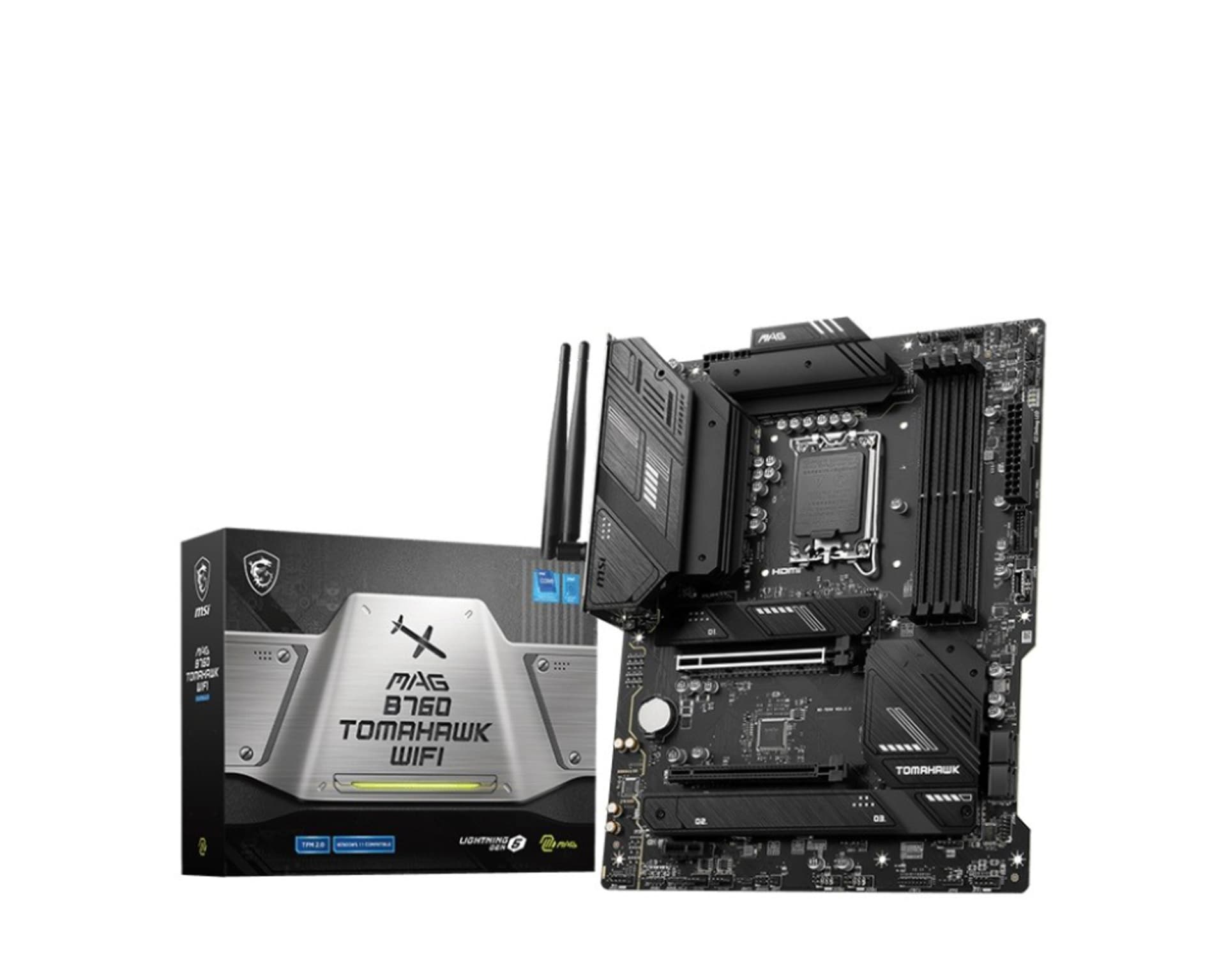 

Płyta główna MSI MAG B760 TOMAHAWK WIFI LGA1700 ATX