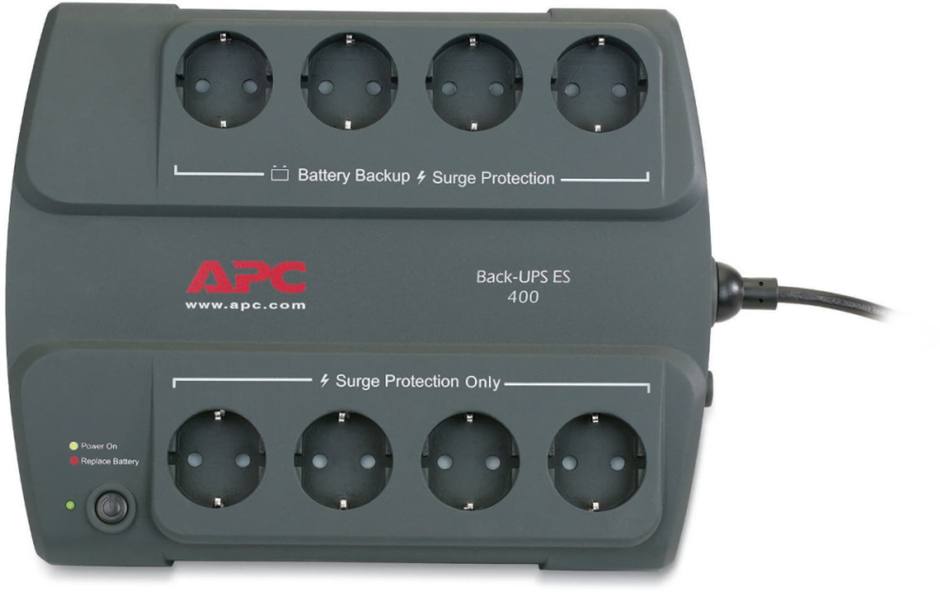 

Zasilacz awaryjny APC Back-UPS ES 400VA Spain BE400-SP 400VA