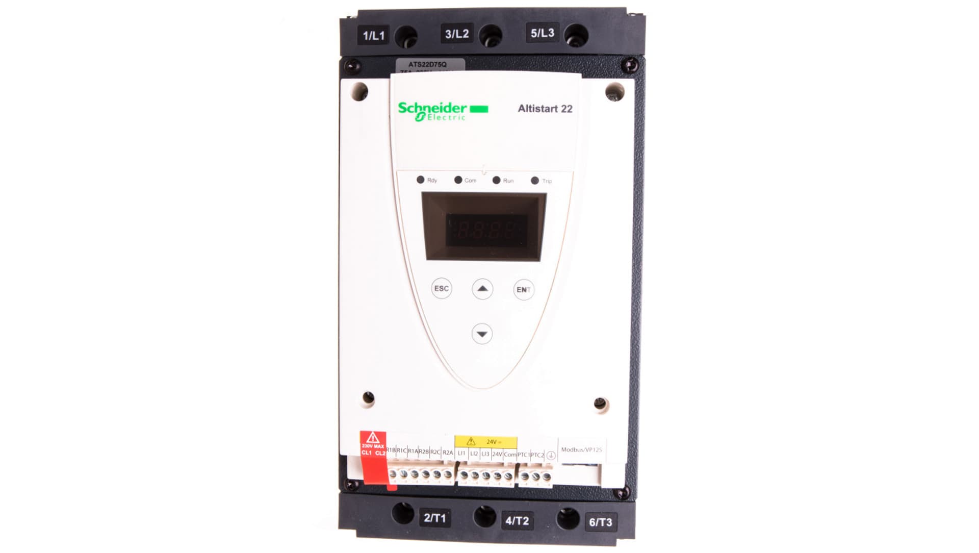 

Softstart 3-fazowy 230-440VAC 75A 18,5/37kW 230/400V Altistart ATS22D75Q