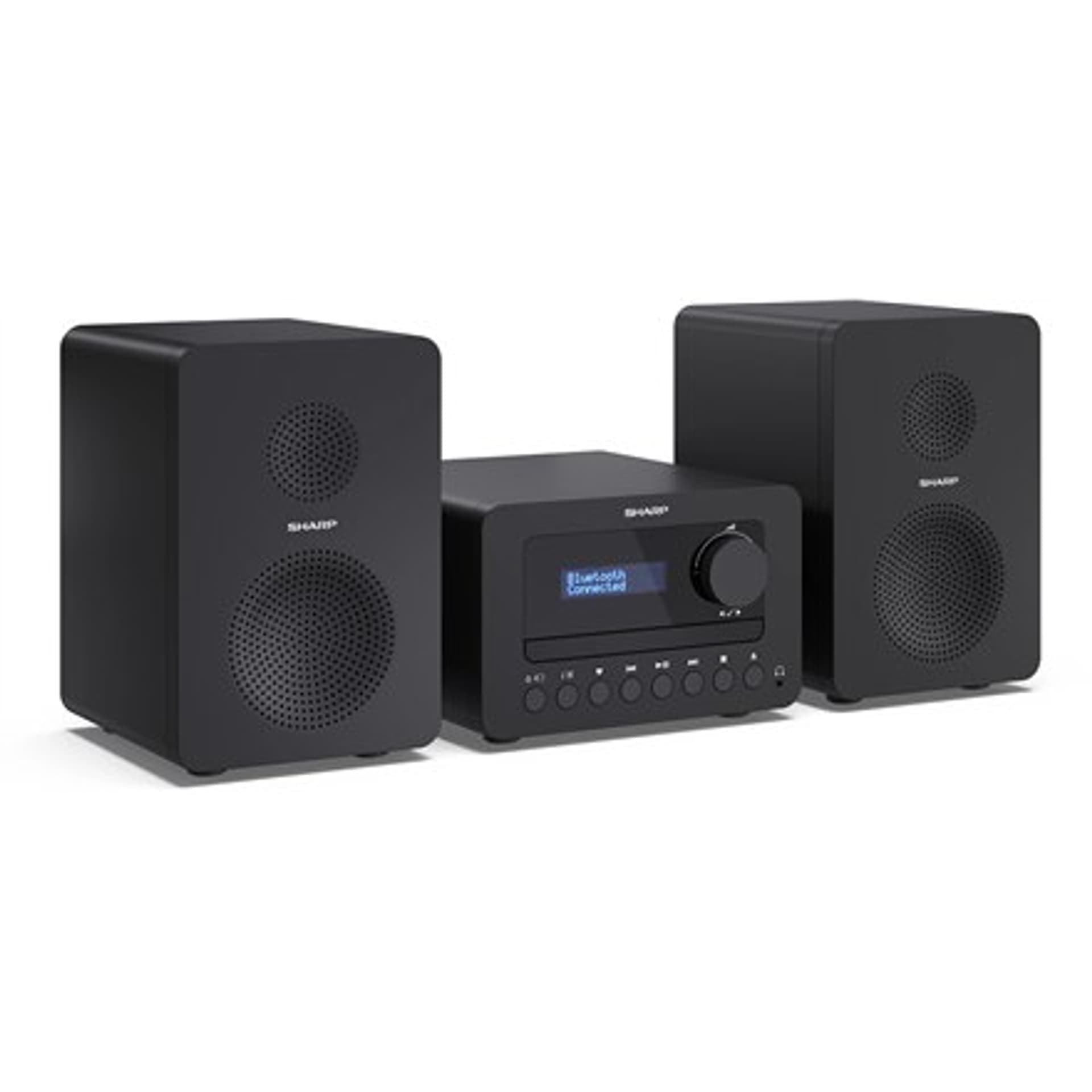 

Sharp XL-B520D(BK) Tokyo Hi-Fi Micro System 2.0, FM/DAB/DAB+/USB, CD, Bluetooth 5.0, wejście Aux, czarny, Bk) tokyo hi-fi micro system 2.0/fm/dab/dab+/usb/cd/bluetooth 5.0/wejście aux/czarn